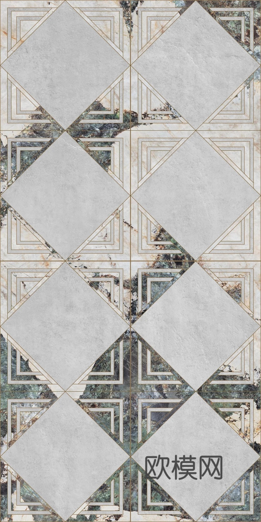 大理石瓷砖石材几何地面拼花下载