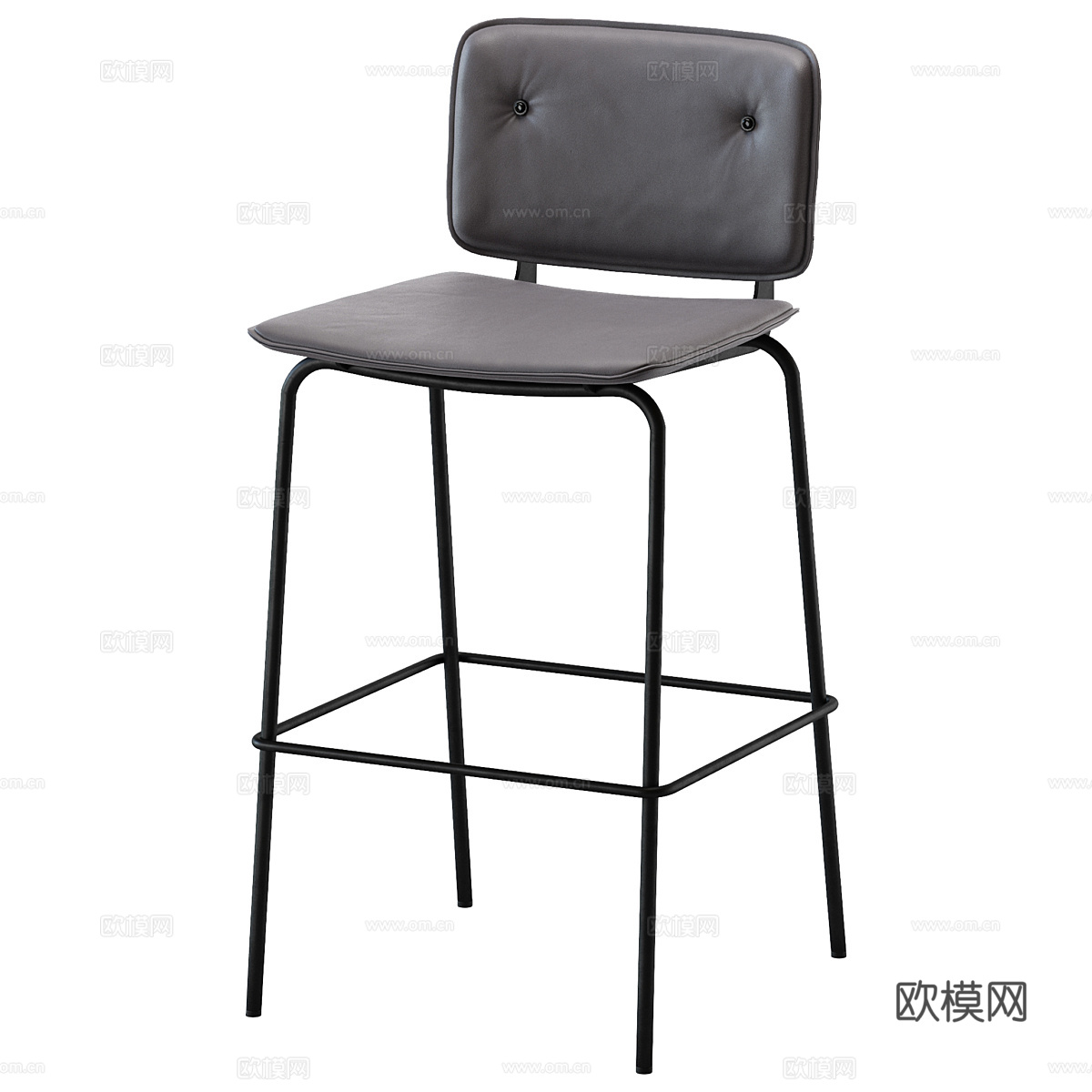 现代简约吧椅 吧凳 简约吧椅 休闲吧凳 酒吧吧凳3d模型下载