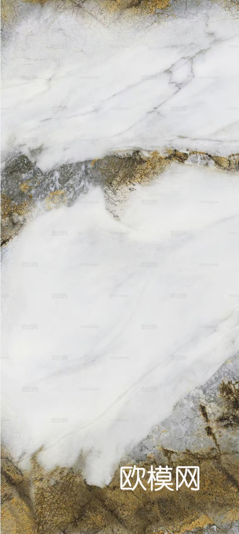 电视背景墙石材贴图下载（渲染图2）