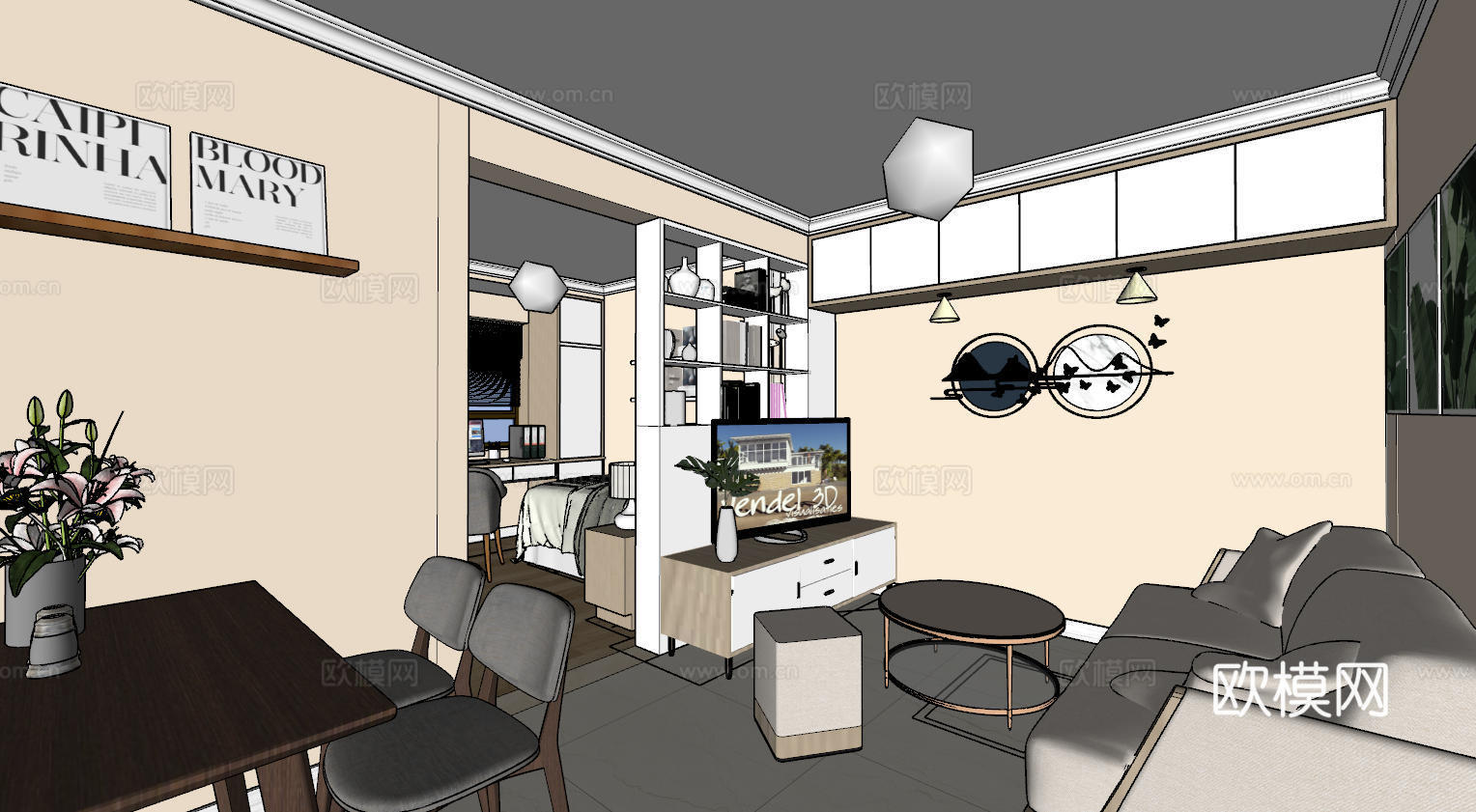 现代简约su模型