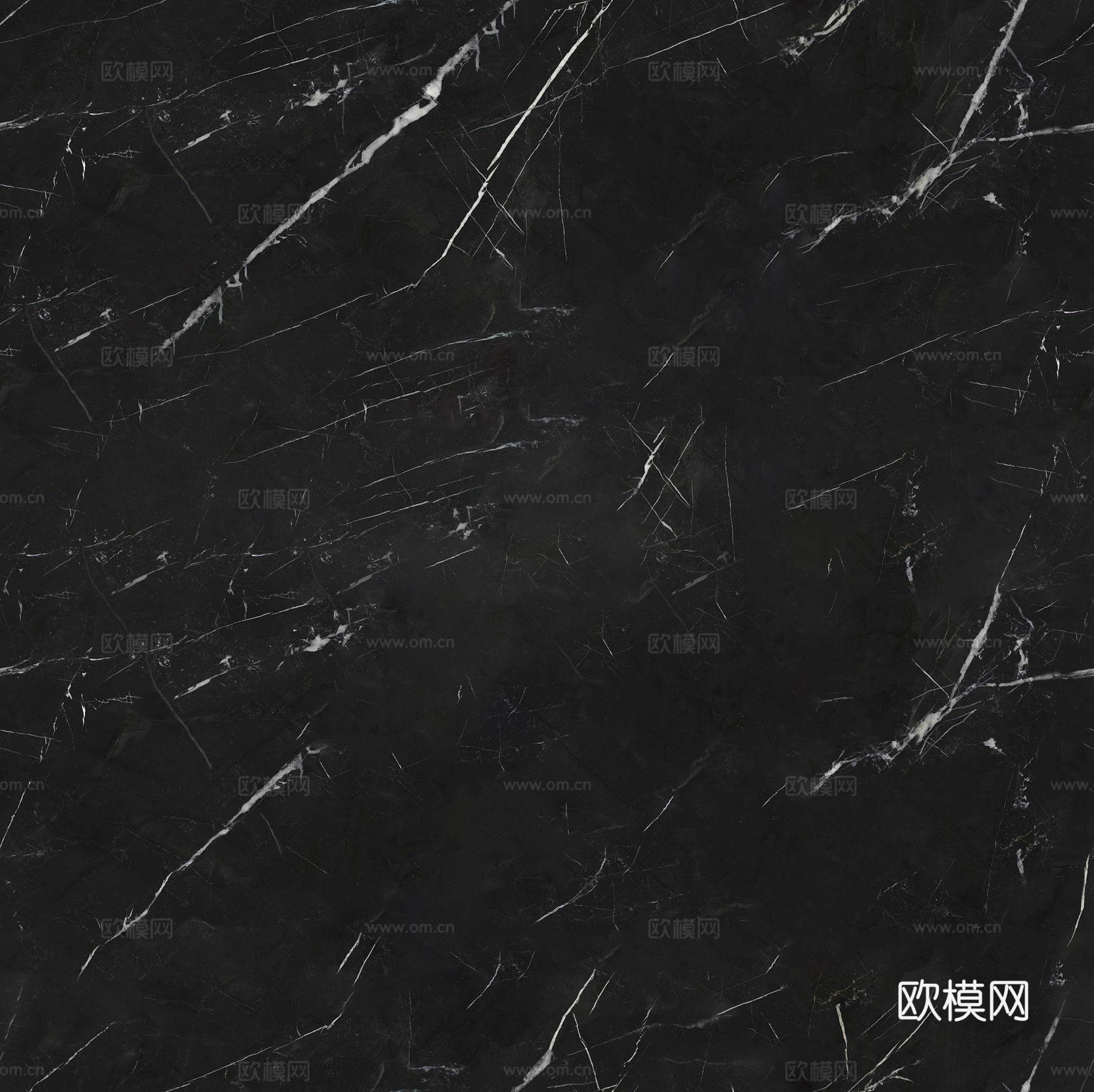 现代无缝黑色大理石 黑白根大理石