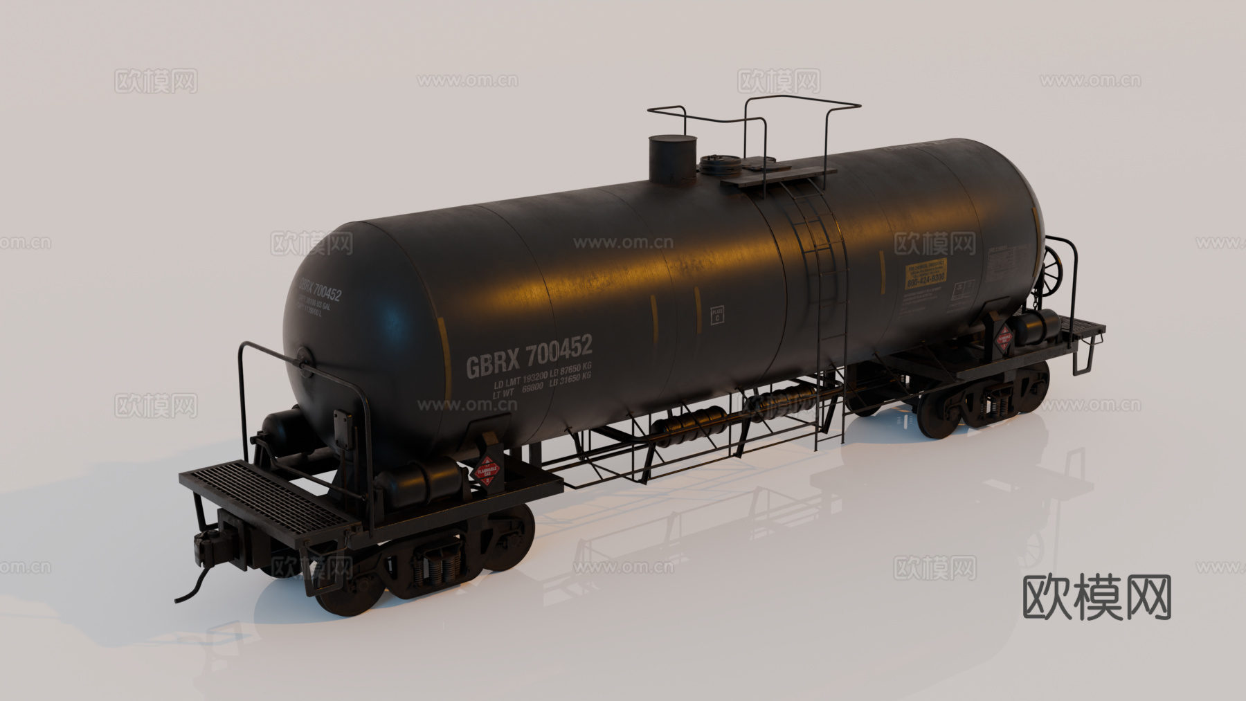 复古火车 火车车厢 火车油罐箱 轨道火车 铁路油罐车su模型