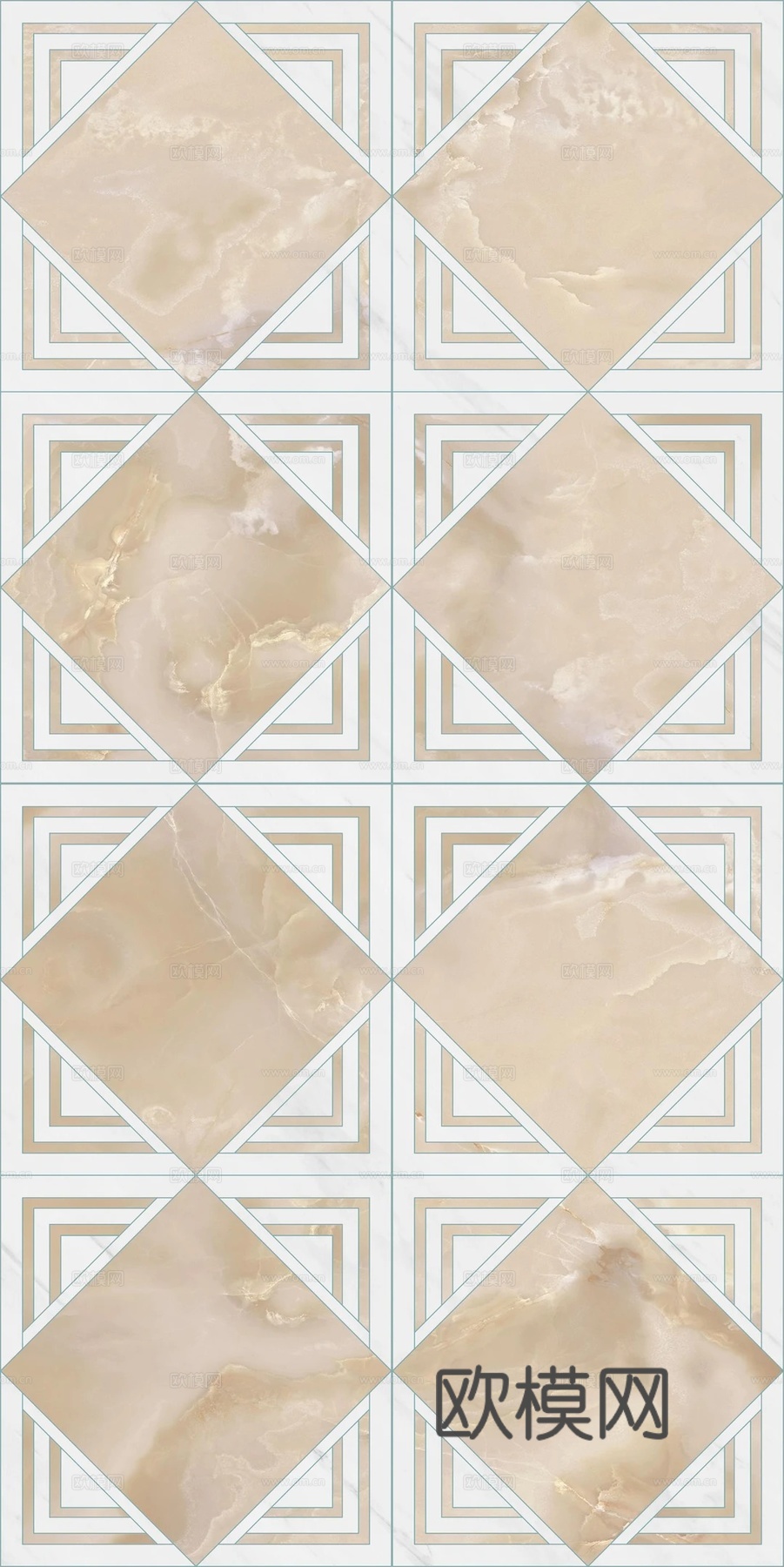 大理石瓷砖石材几何地面拼花下载