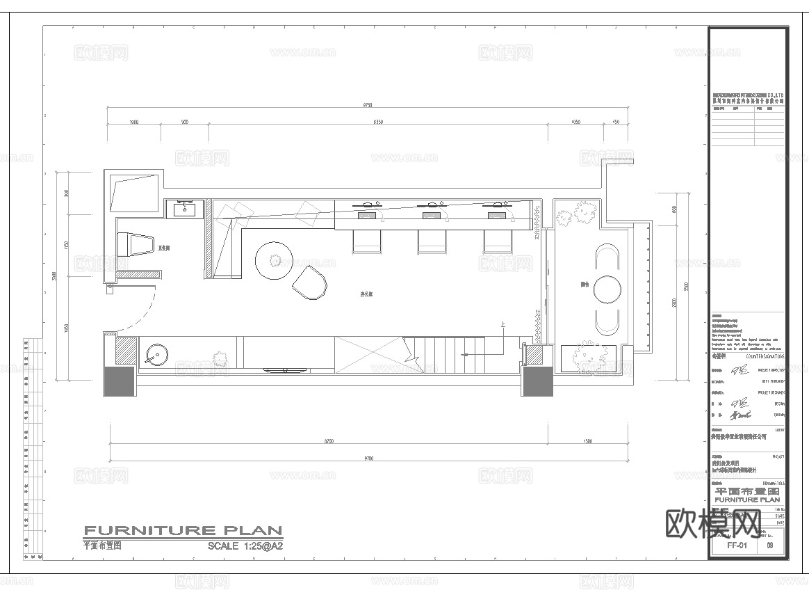 最新loft办公室施工图合集cad施工图