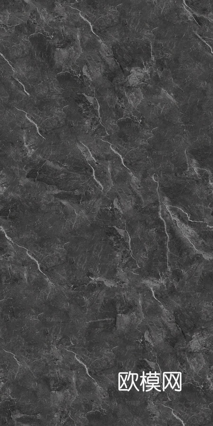 现代无缝深灰大理石瓷砖岩板