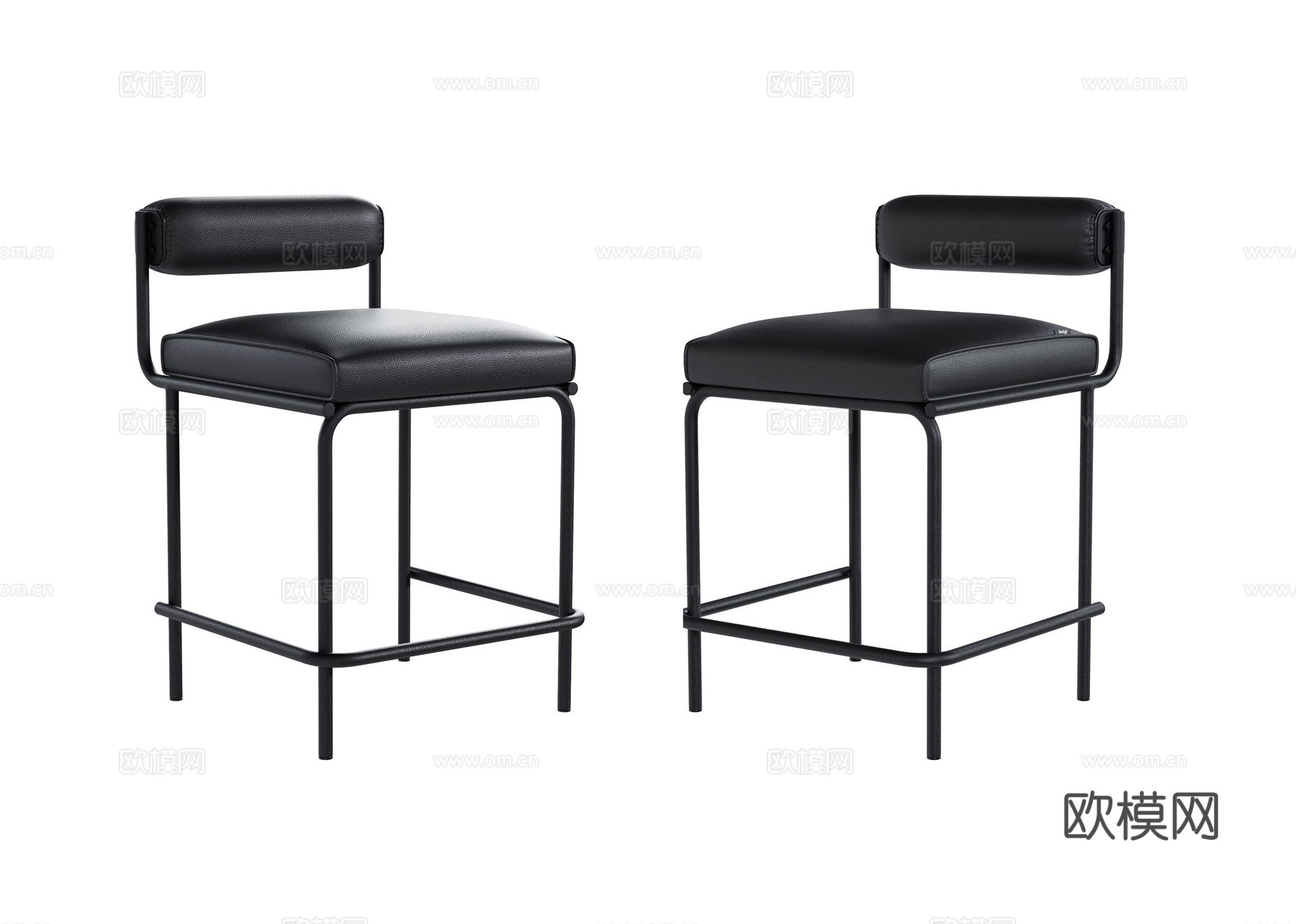 高脚椅 吧凳 吧椅3d模型下载