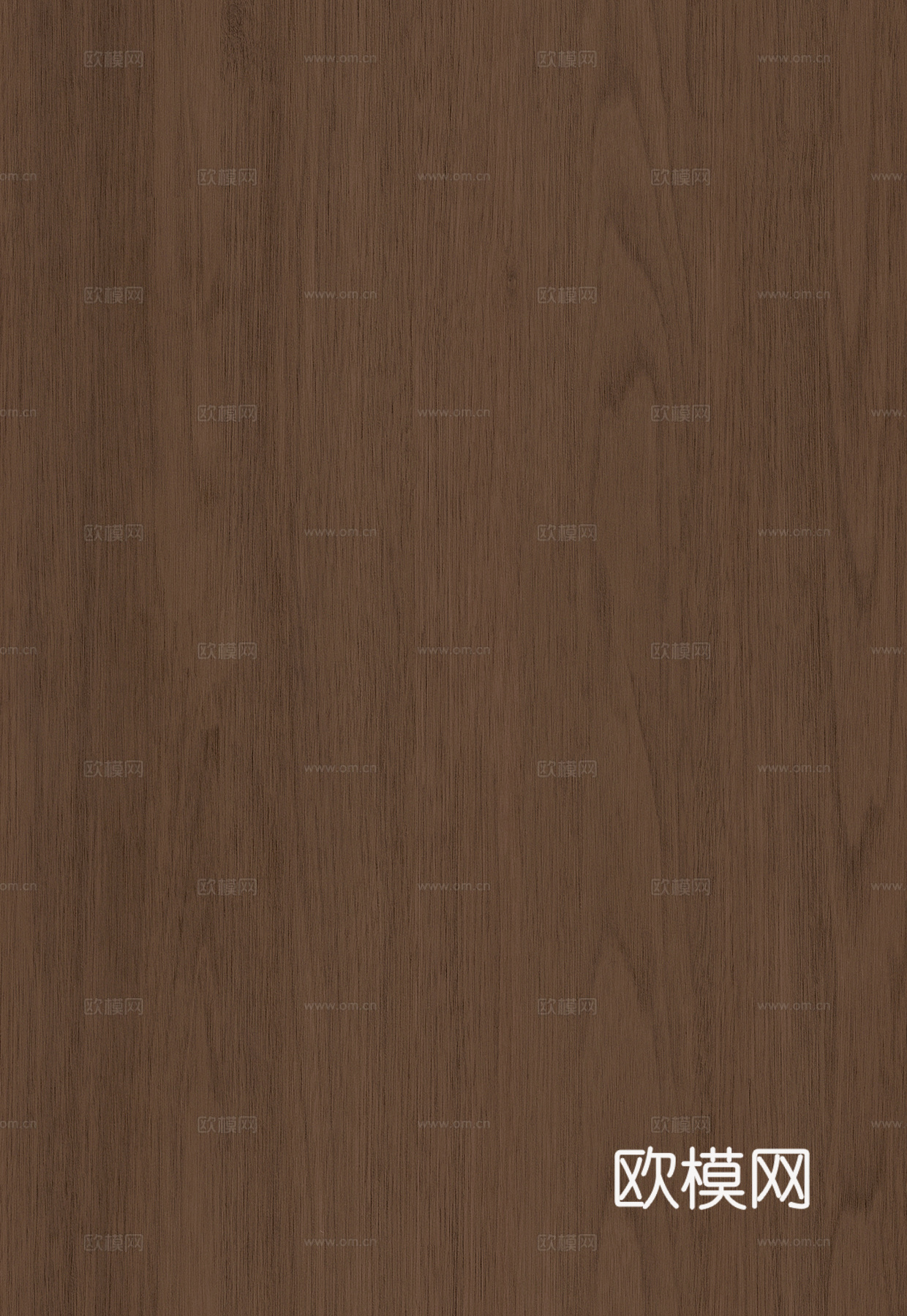无缝深胡桃木木纹木饰面
