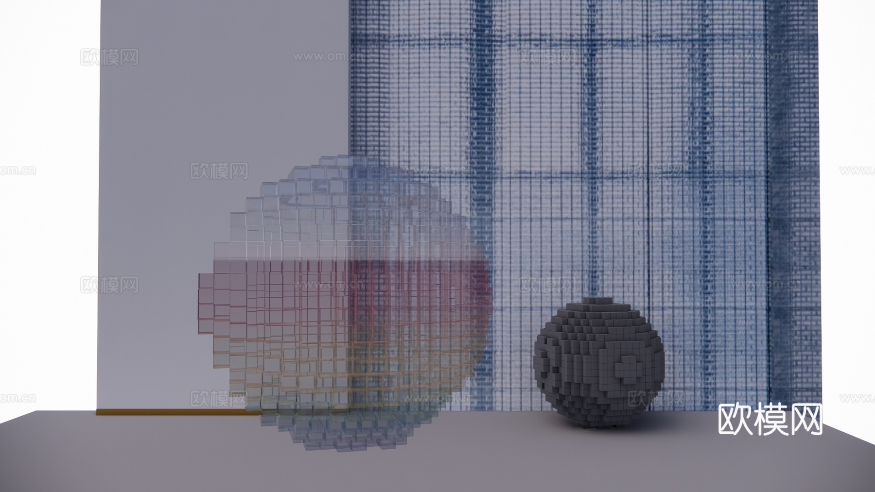 小物件 架子 摆件 装饰品 桌子su模型