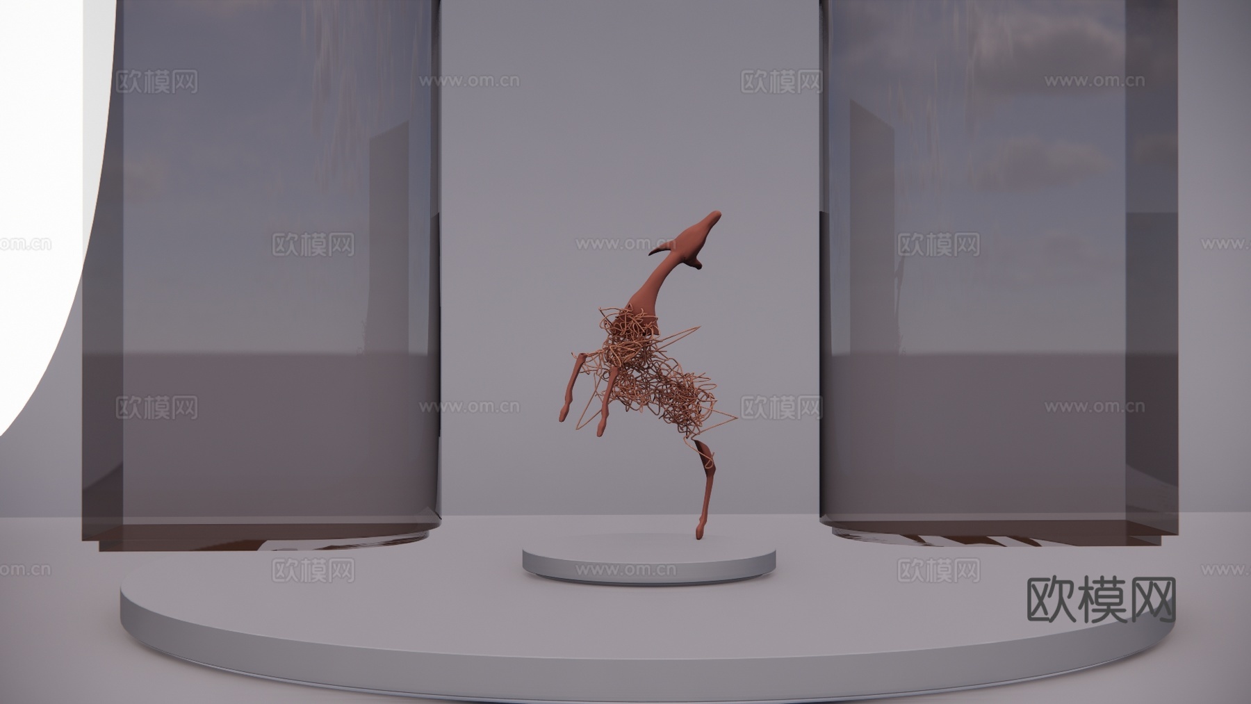 桌子 架子 小品 摆件 书籍 小物件 装饰品su模型