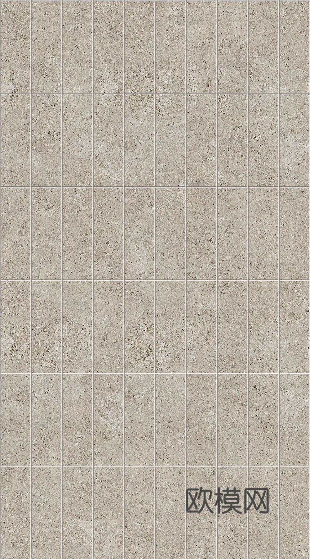 法式中古无缝米色莱姆石砖贴图