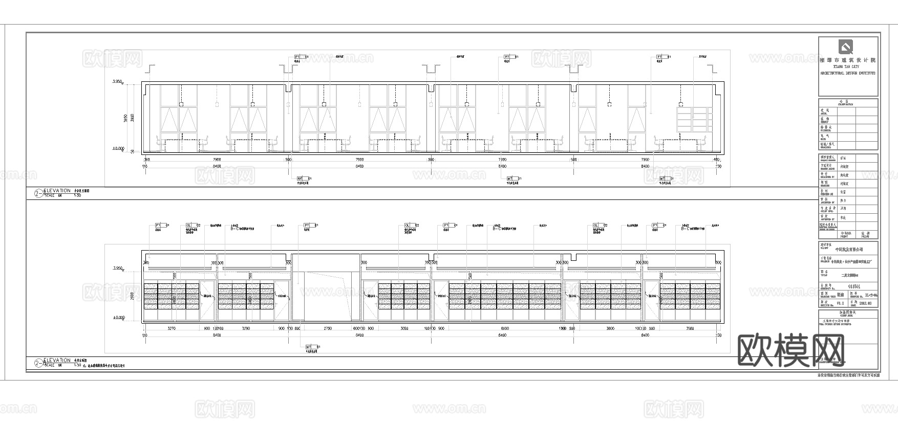 最新全套工业风办公室施工图合集cad施工图