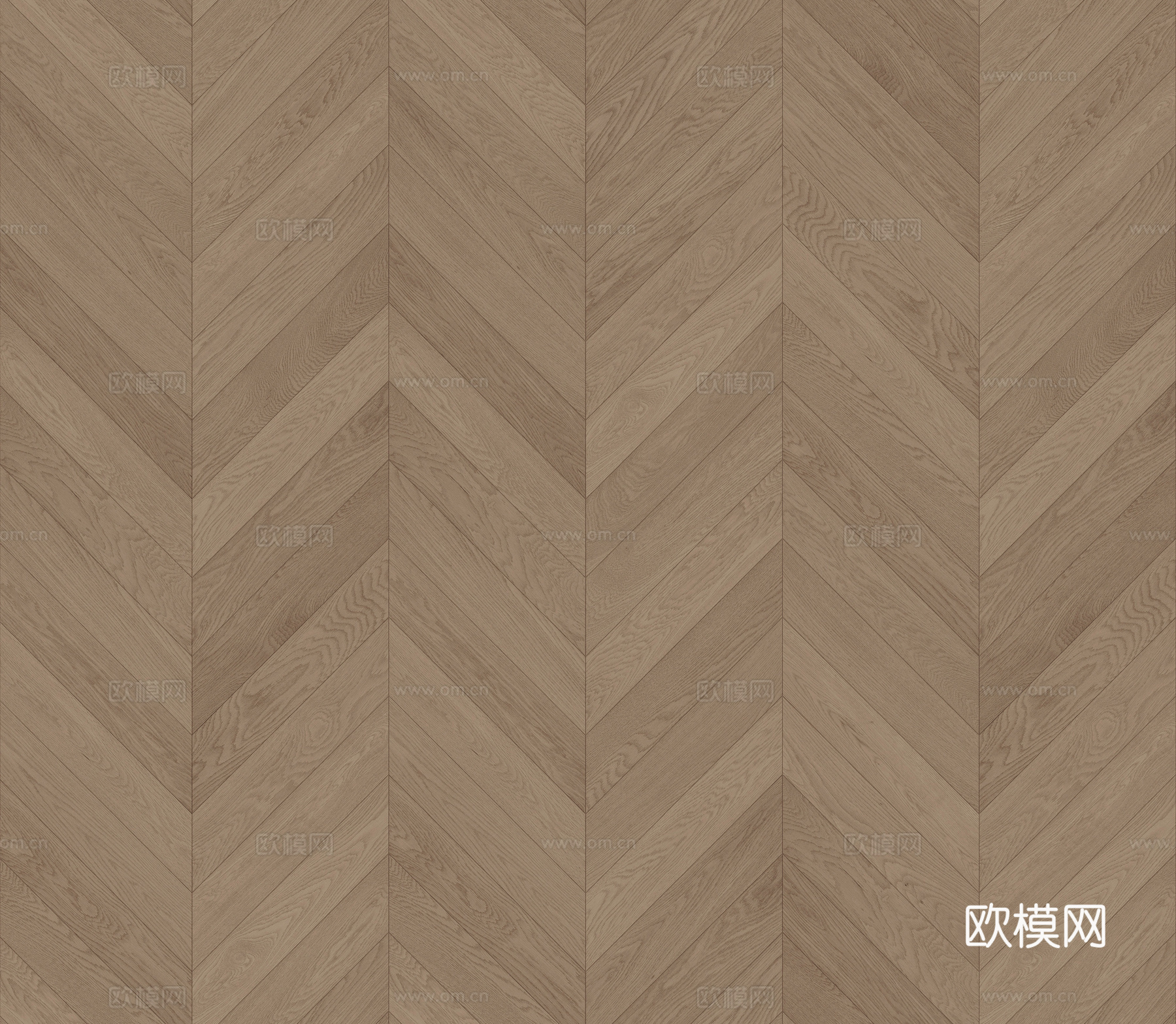 无缝原木色鱼骨拼木地板