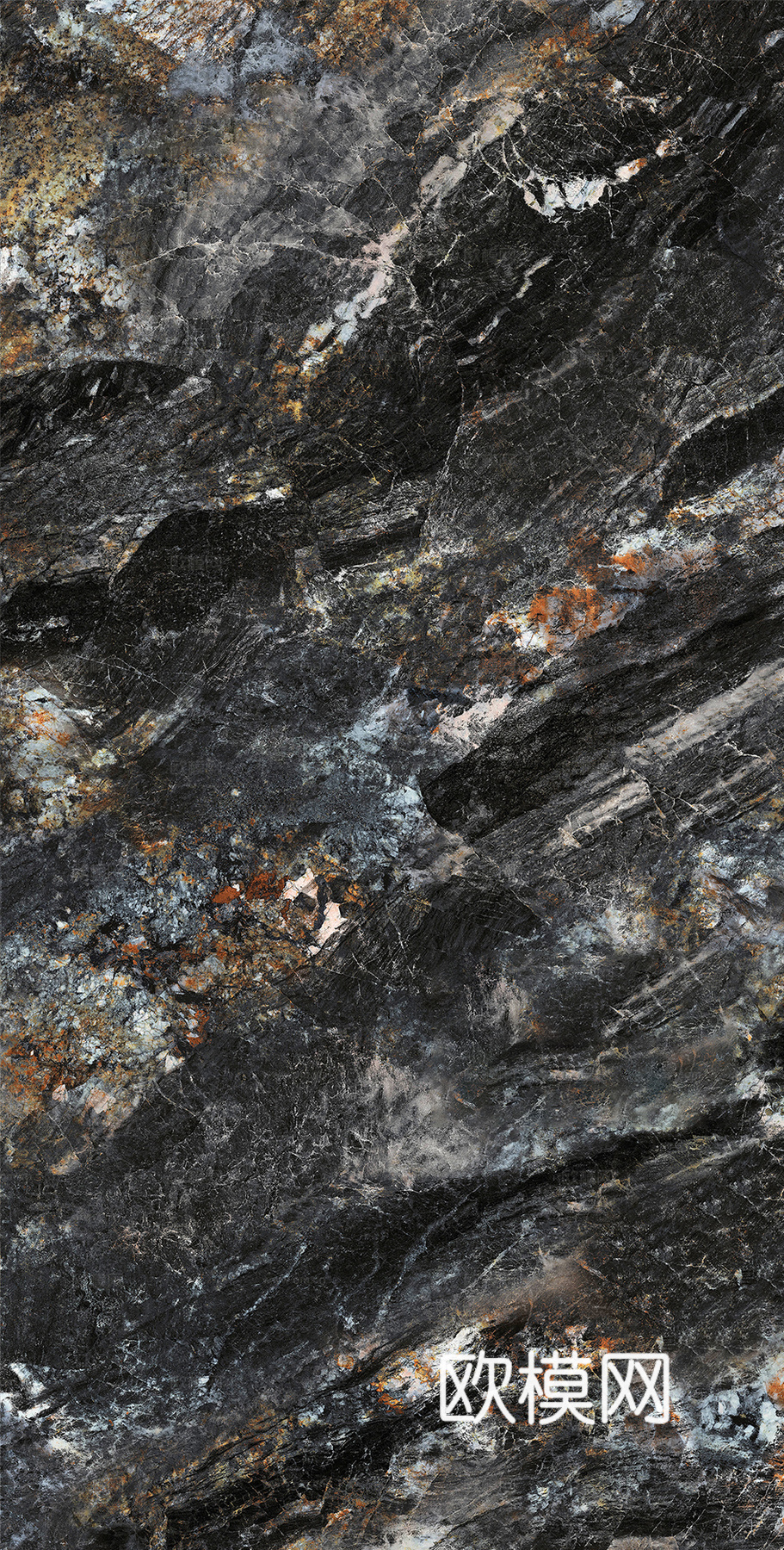 范思哲黑色奢石大理石