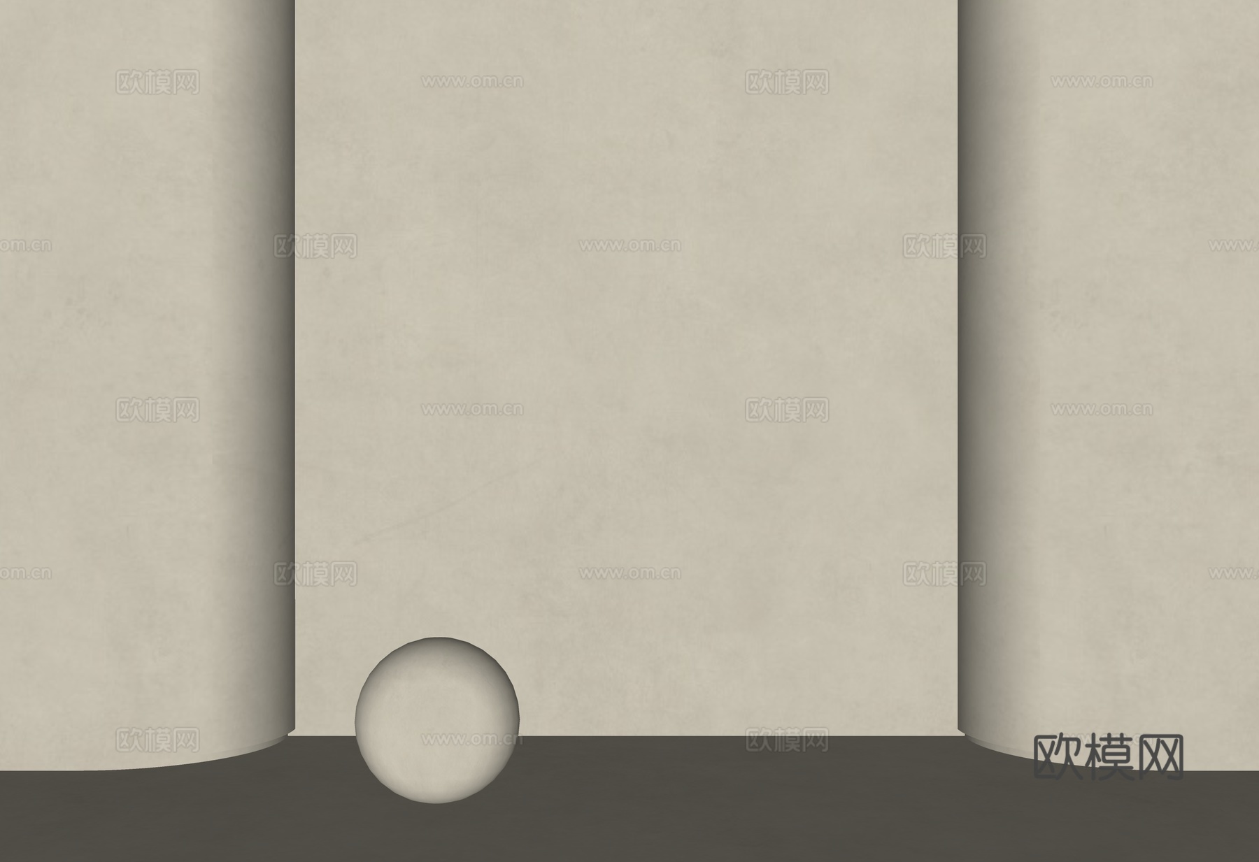 暖色艺术漆 奶油风涂料 米色涂料 米色真石漆 涂料 硅藻泥墙su模型