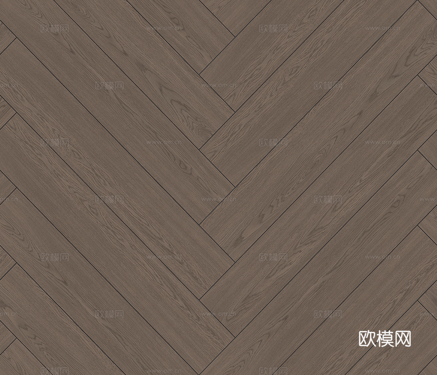 无缝灰咖色人字拼木地板