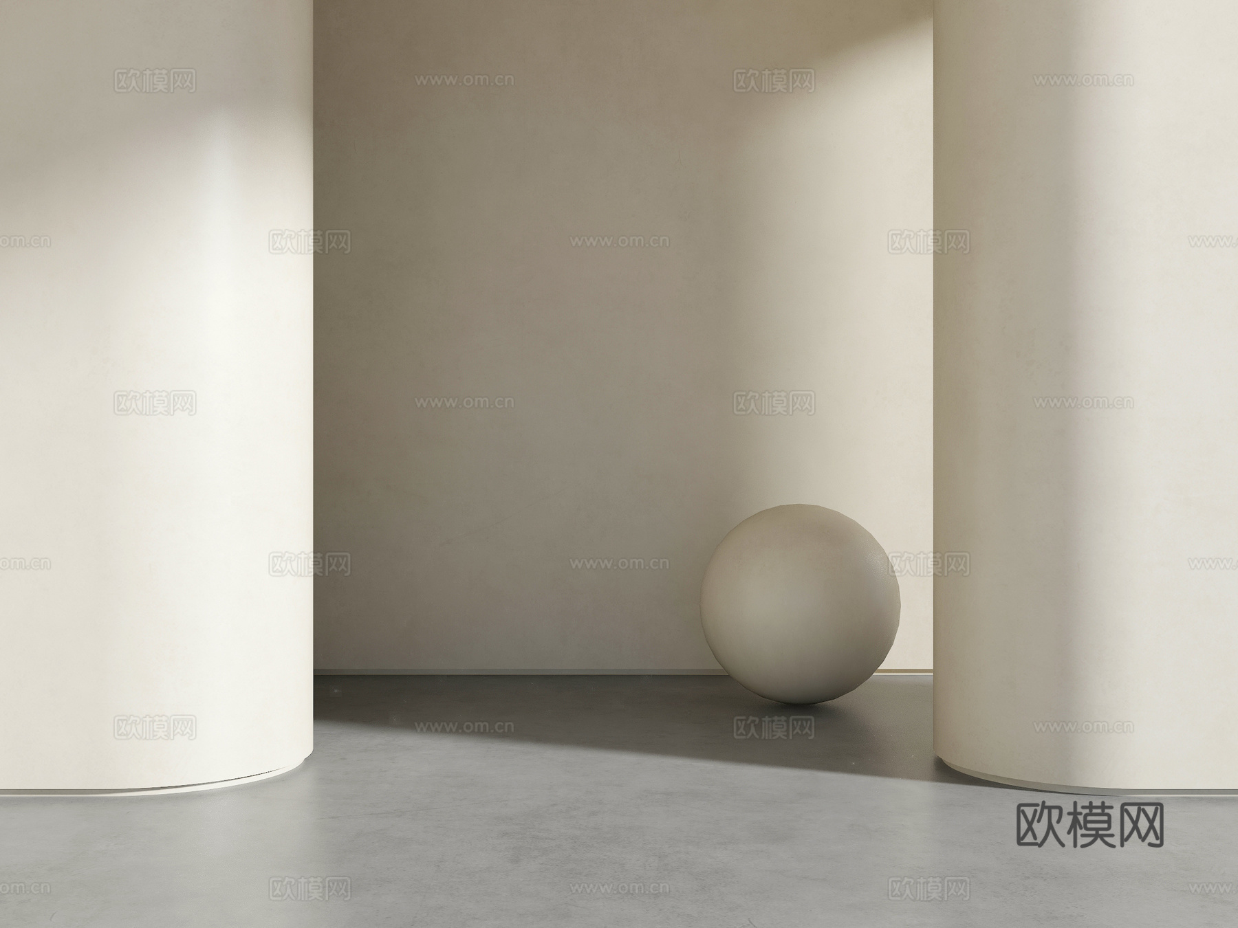 白色艺术漆 奶油风涂料 米色涂料 米色真石漆 涂料 硅藻泥墙su模型