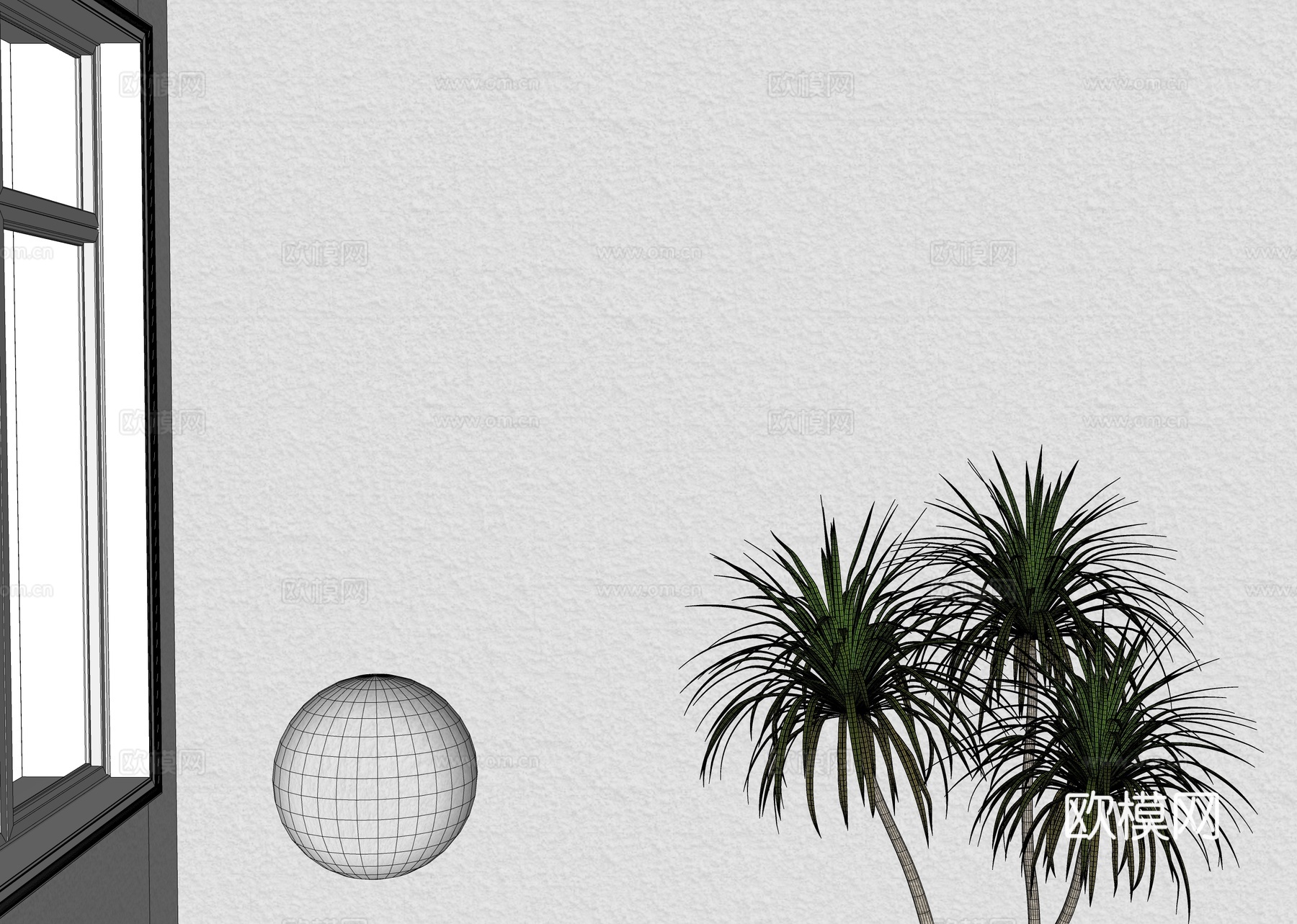 白色艺术漆 奶油风涂料 米色涂料 米色真石漆 涂料 硅藻泥墙su模型