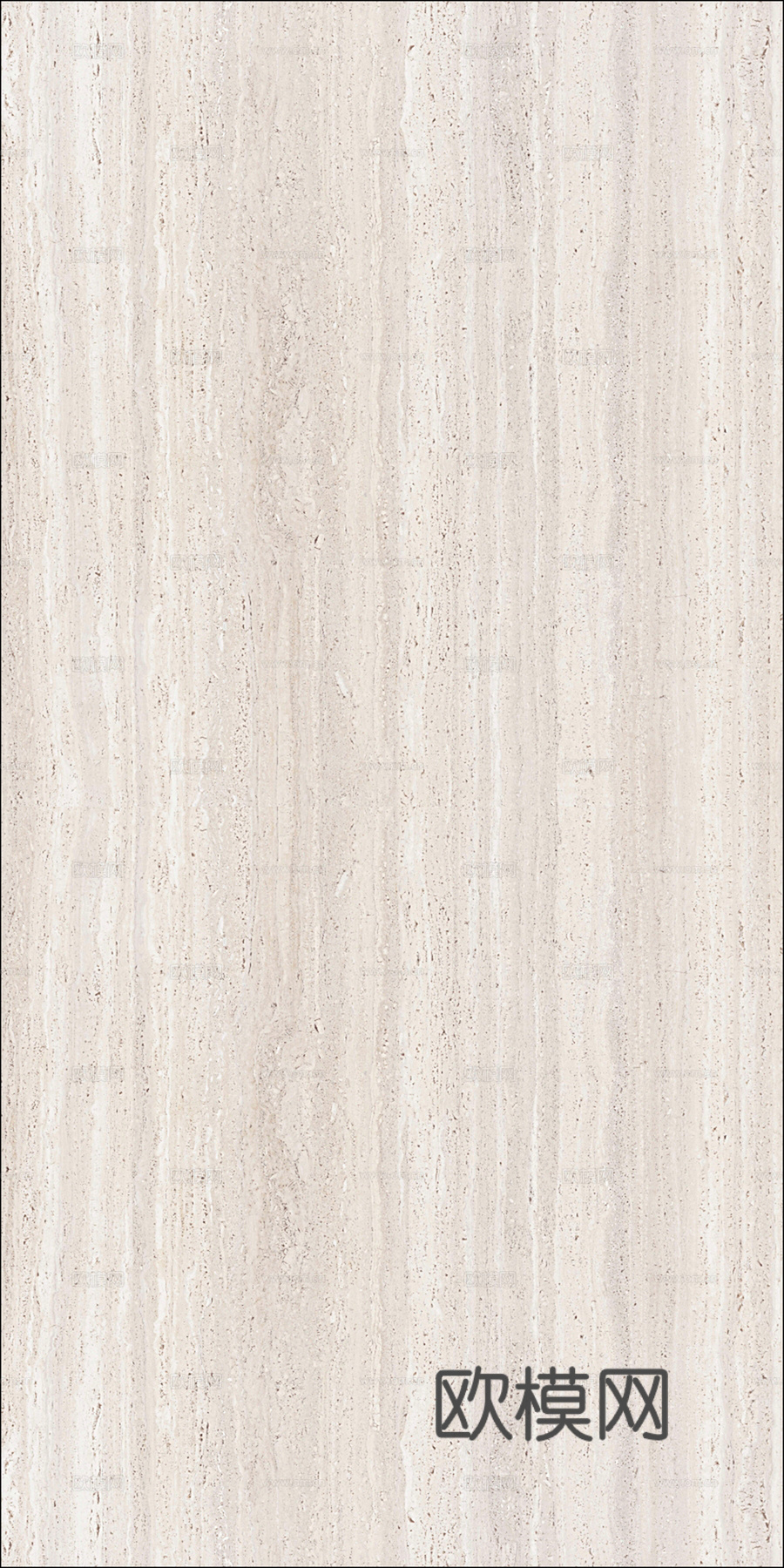 奶油白洞石岩板大理石