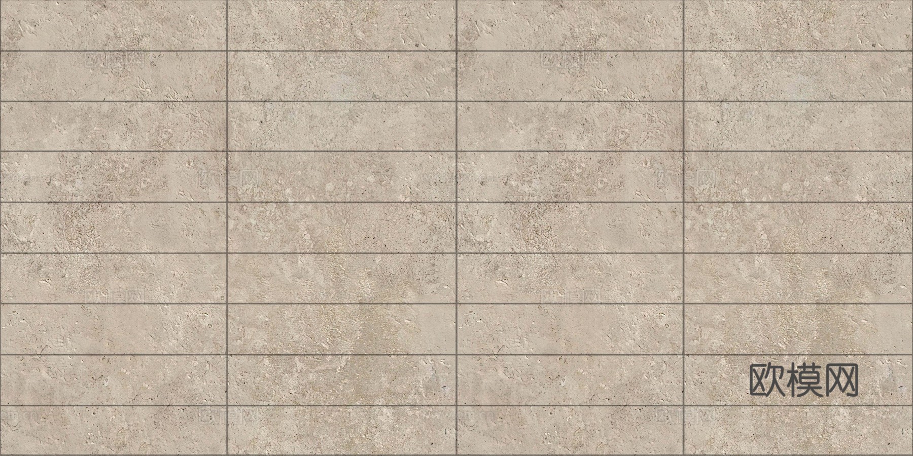 无缝复古莱姆石 莱姆石长条砖背景墙贴图下载