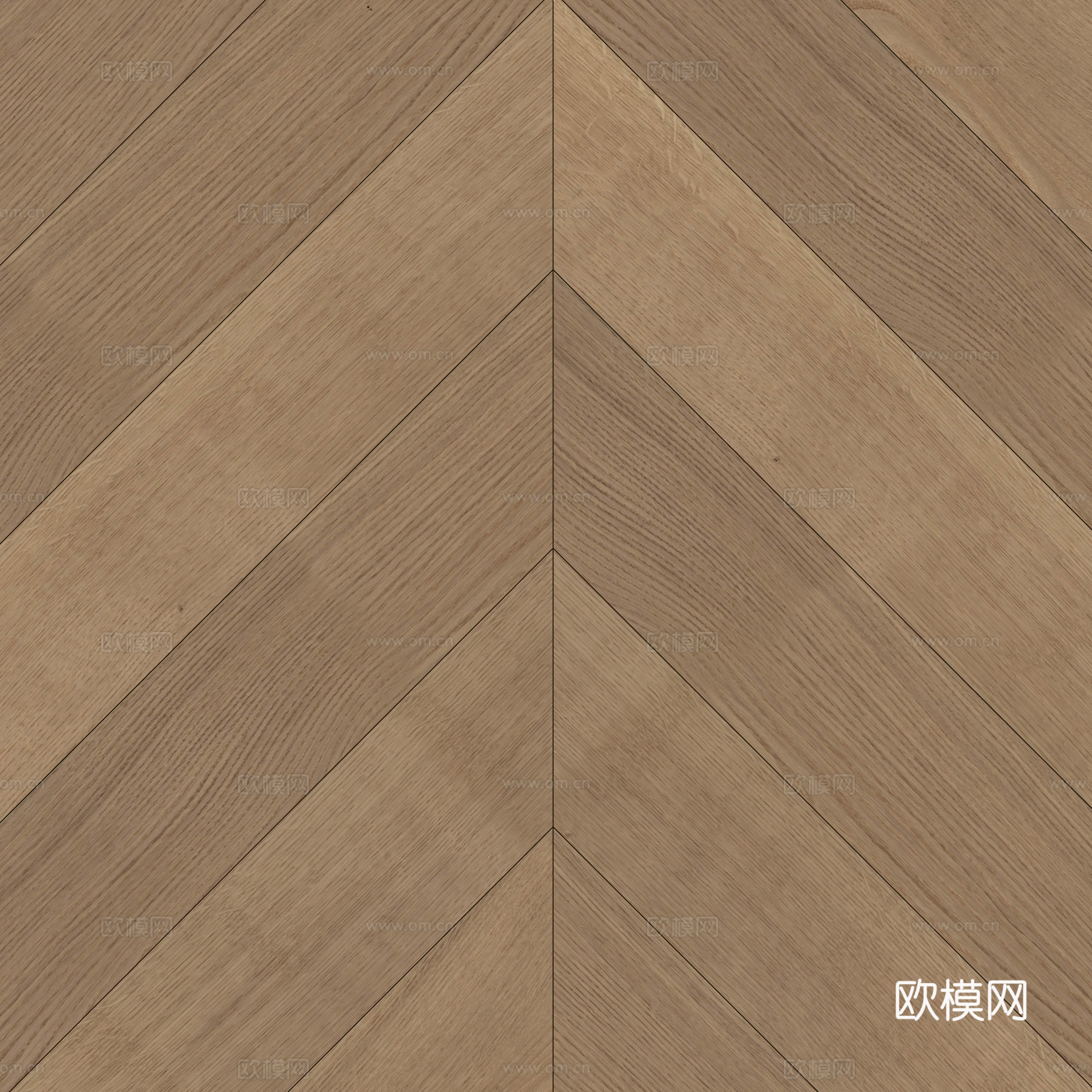 法式奶油风人字拼木地板