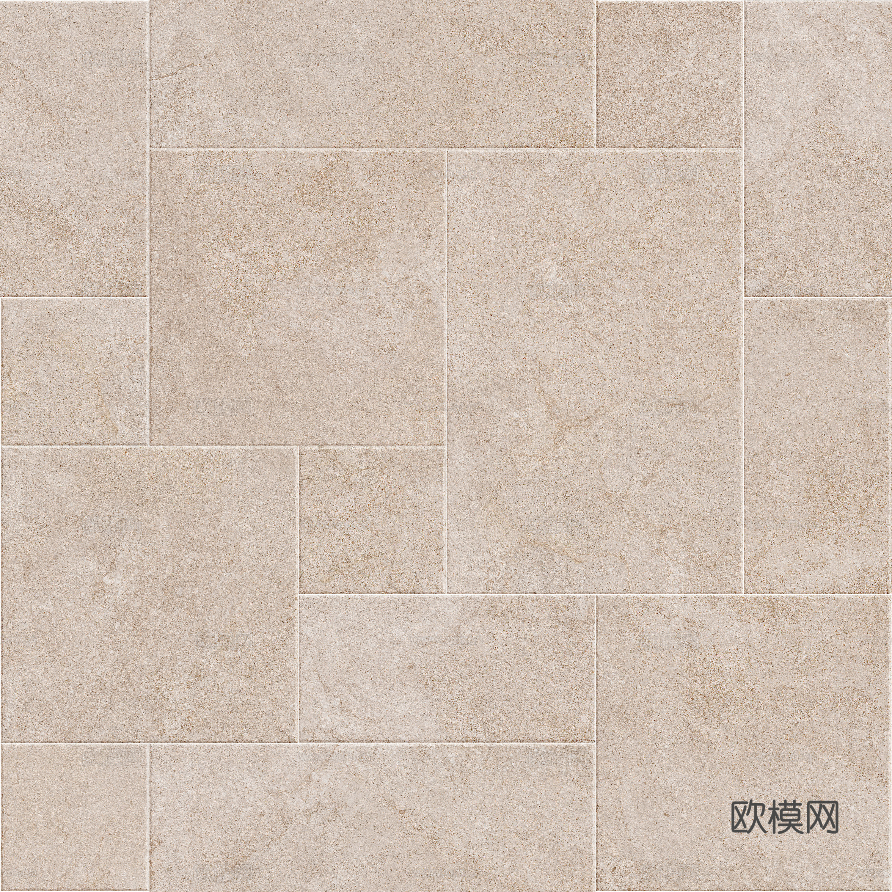 中古复古无缝莱姆石瓷砖 复古无规则瓷砖仿古砖贴图