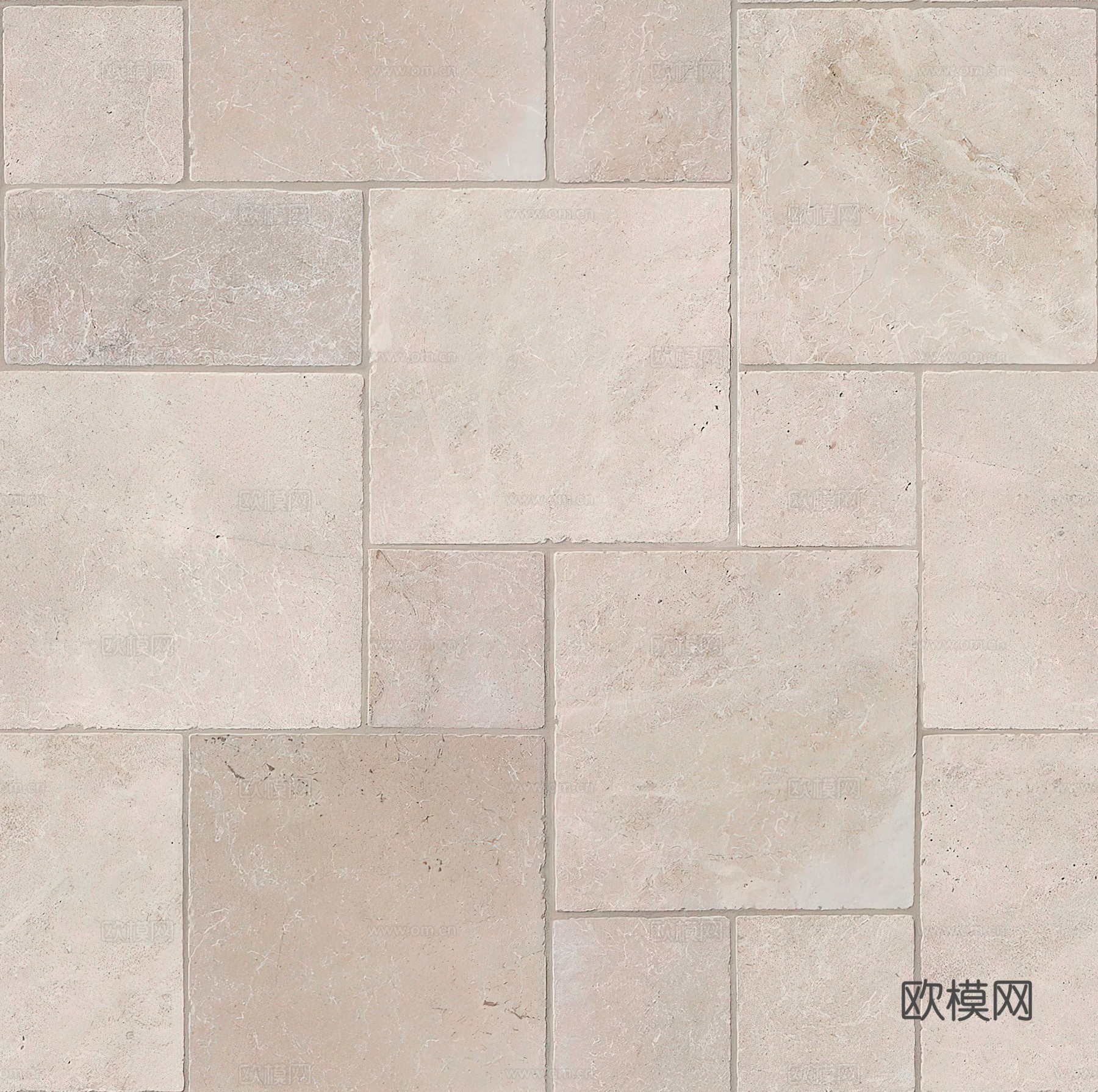 中古复古无缝莱姆石瓷砖 复古无规则瓷砖仿古砖贴图