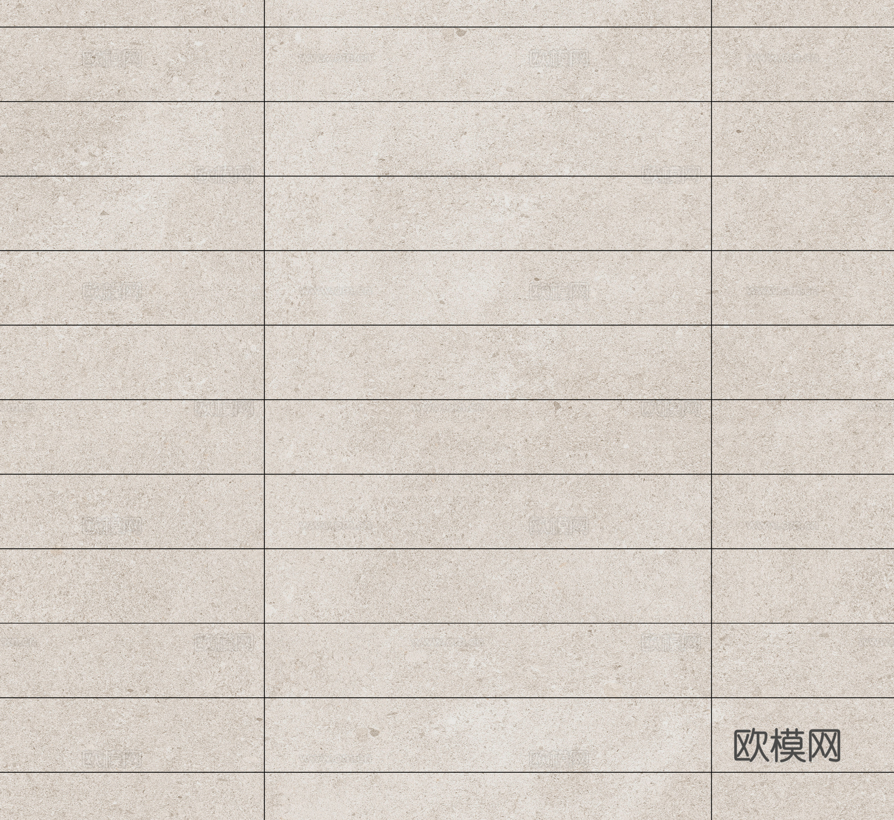 无缝复古莱姆石 莱姆石长条砖背景墙贴图