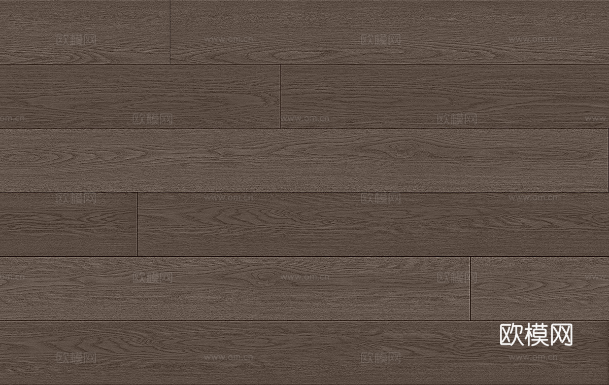 现代无缝棕咖色木地板 无缝胡桃木木工字铺木地板