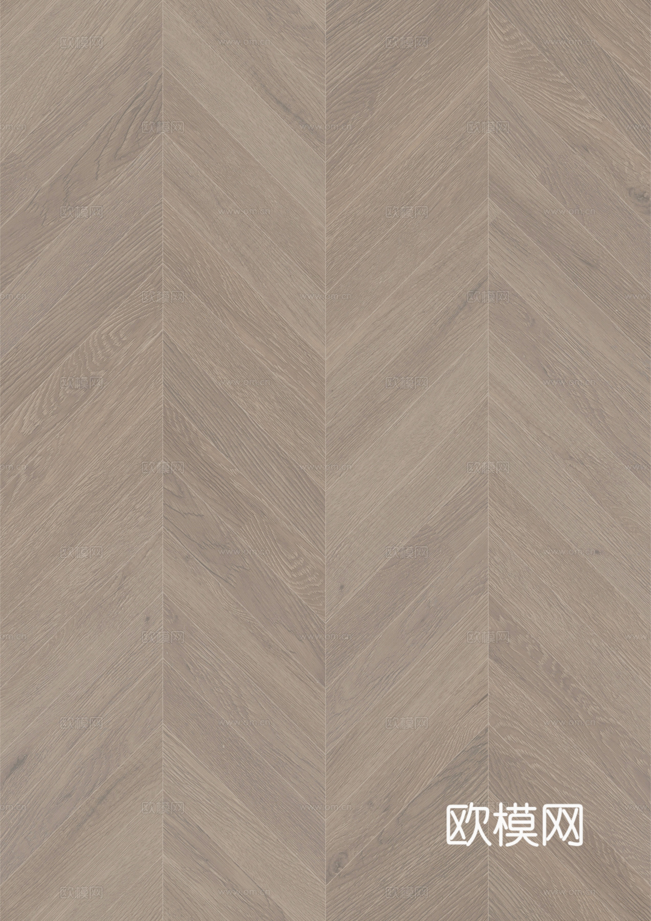 无缝原木灰鱼骨拼木地板