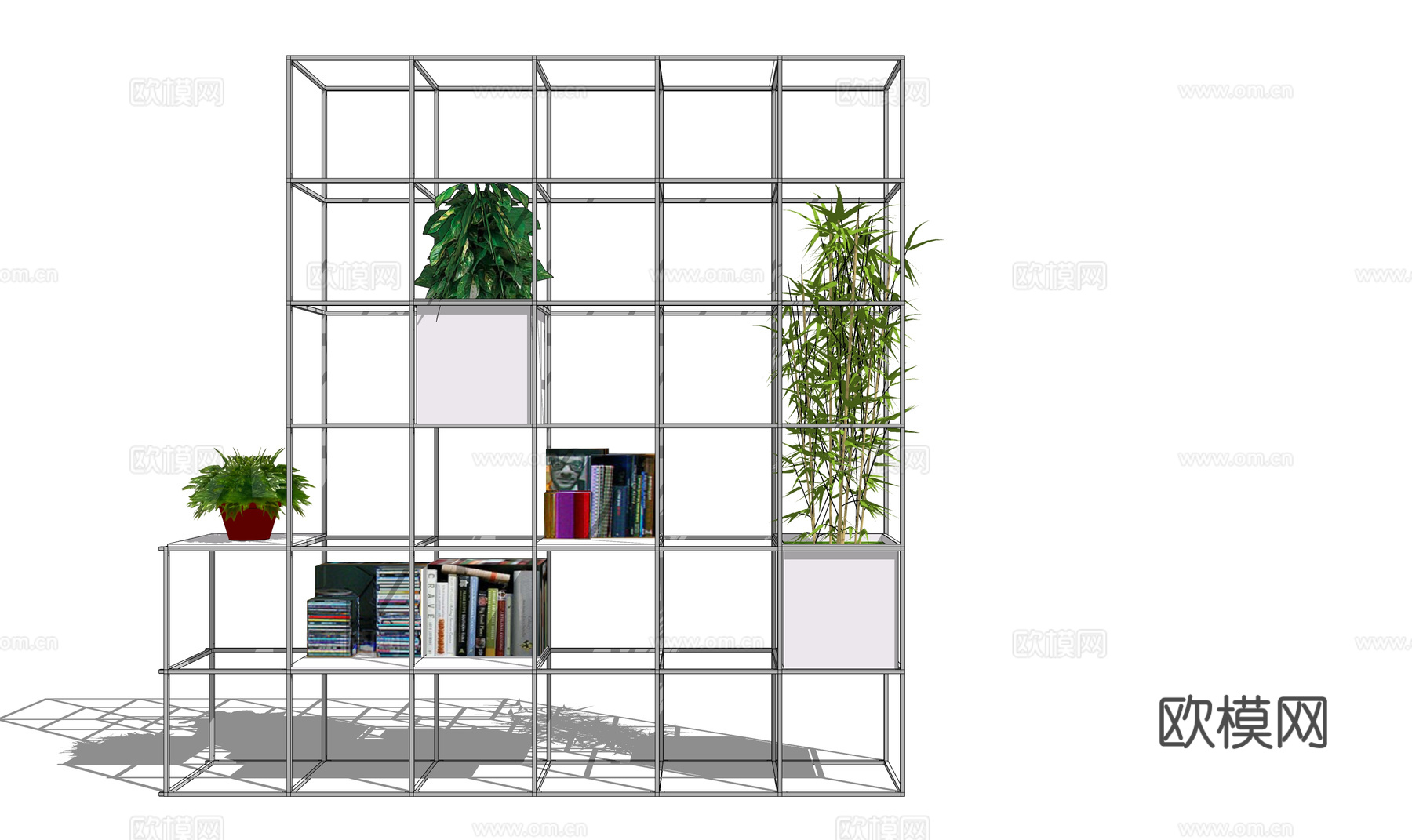 花镜 景观 室外造景 组团 植物su模型下载