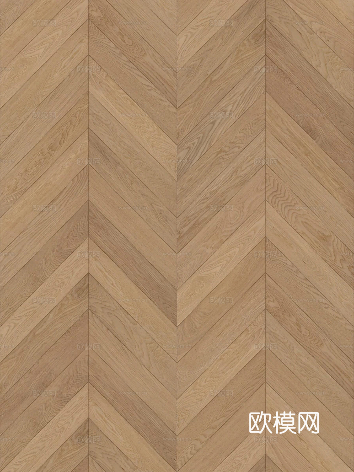 现代法式无缝鱼骨拼木地板