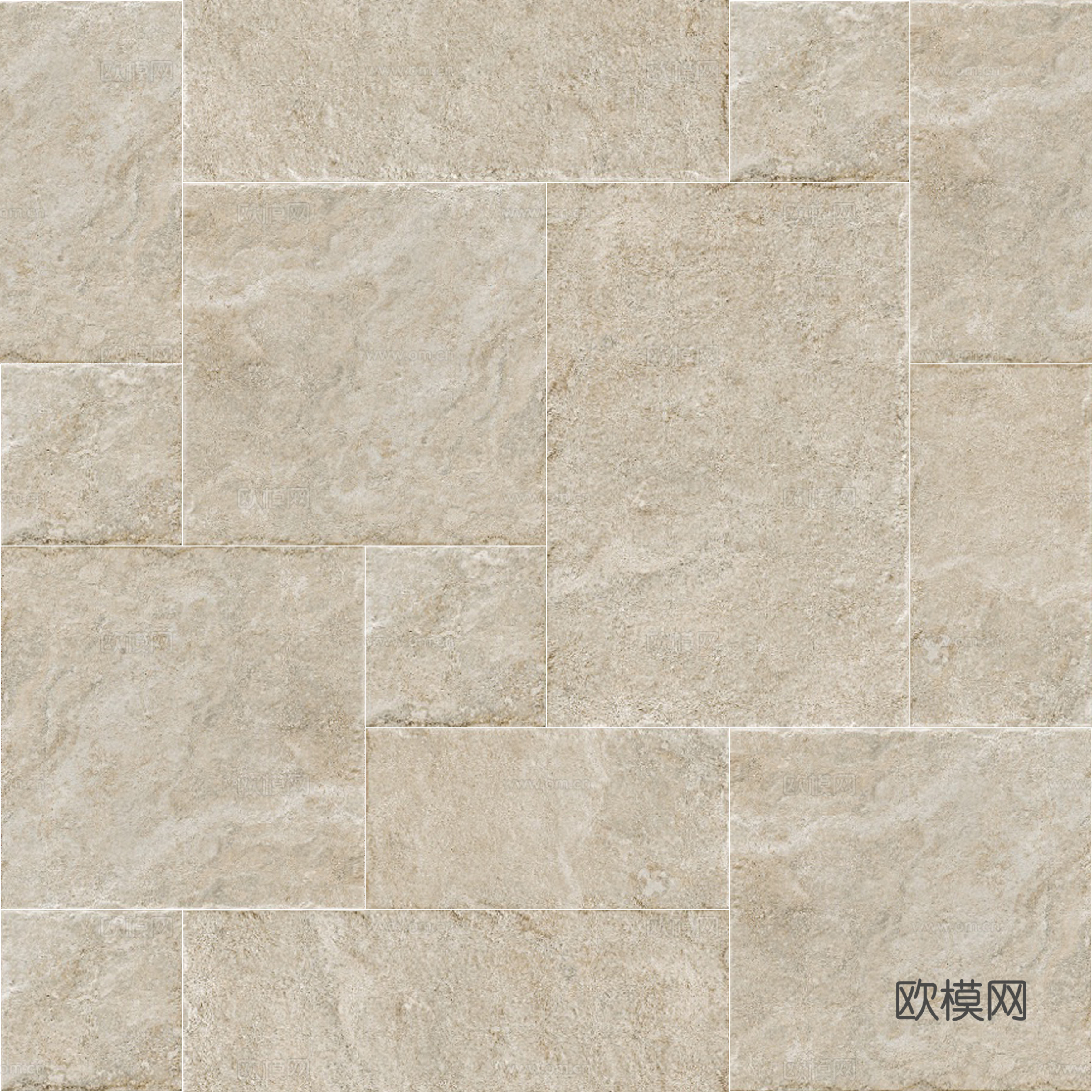 中古复古无缝莱姆石瓷砖 复古无规则瓷砖仿古砖贴图