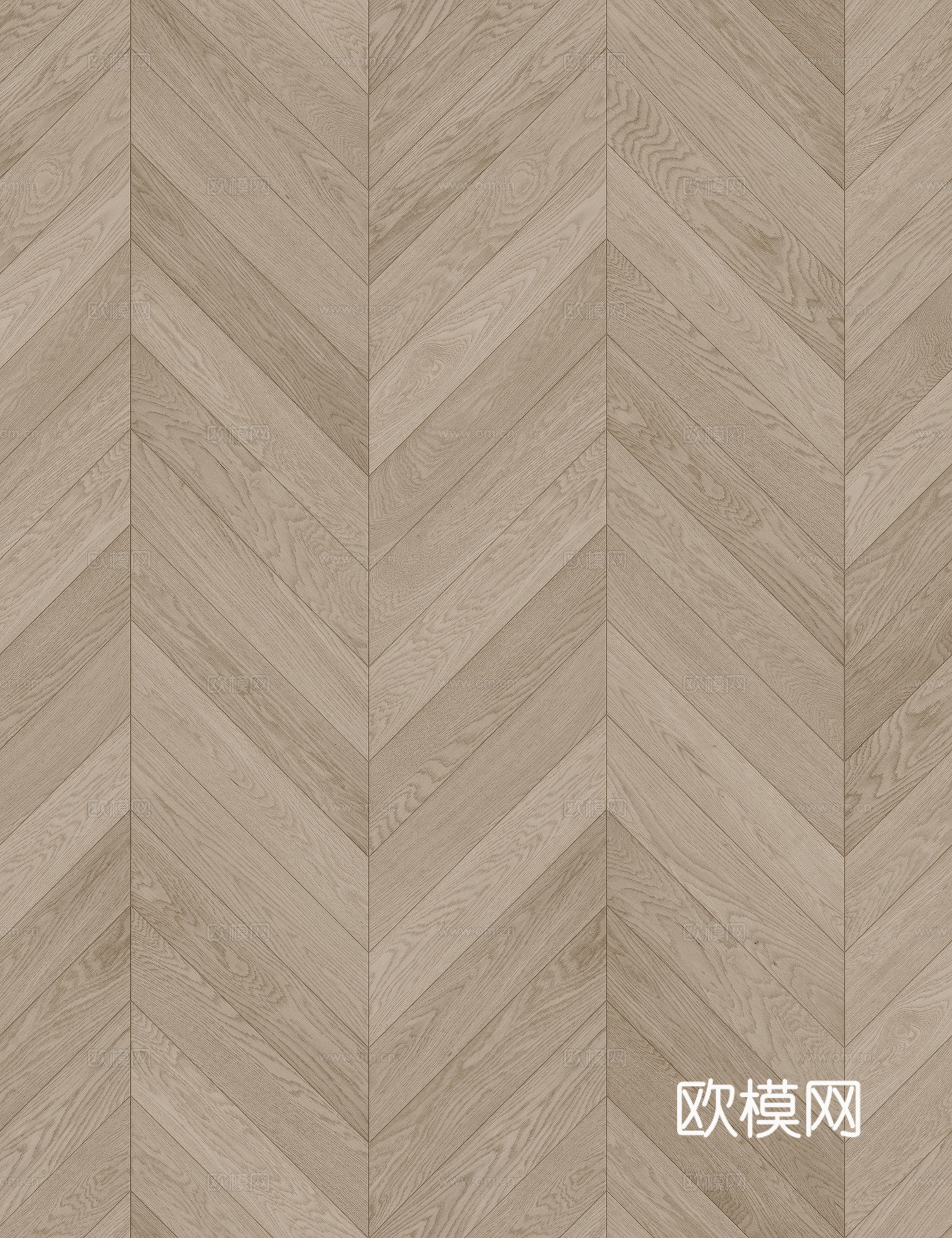 无缝原木色鱼骨拼木地板