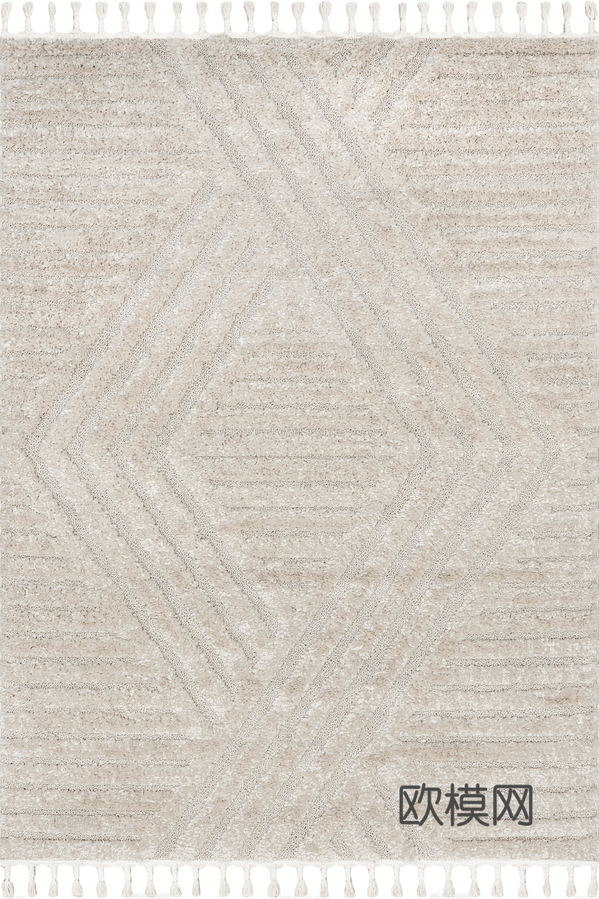 长毛地毯 几何地毯 现代简约 肌理地毯 绒布地毯下载