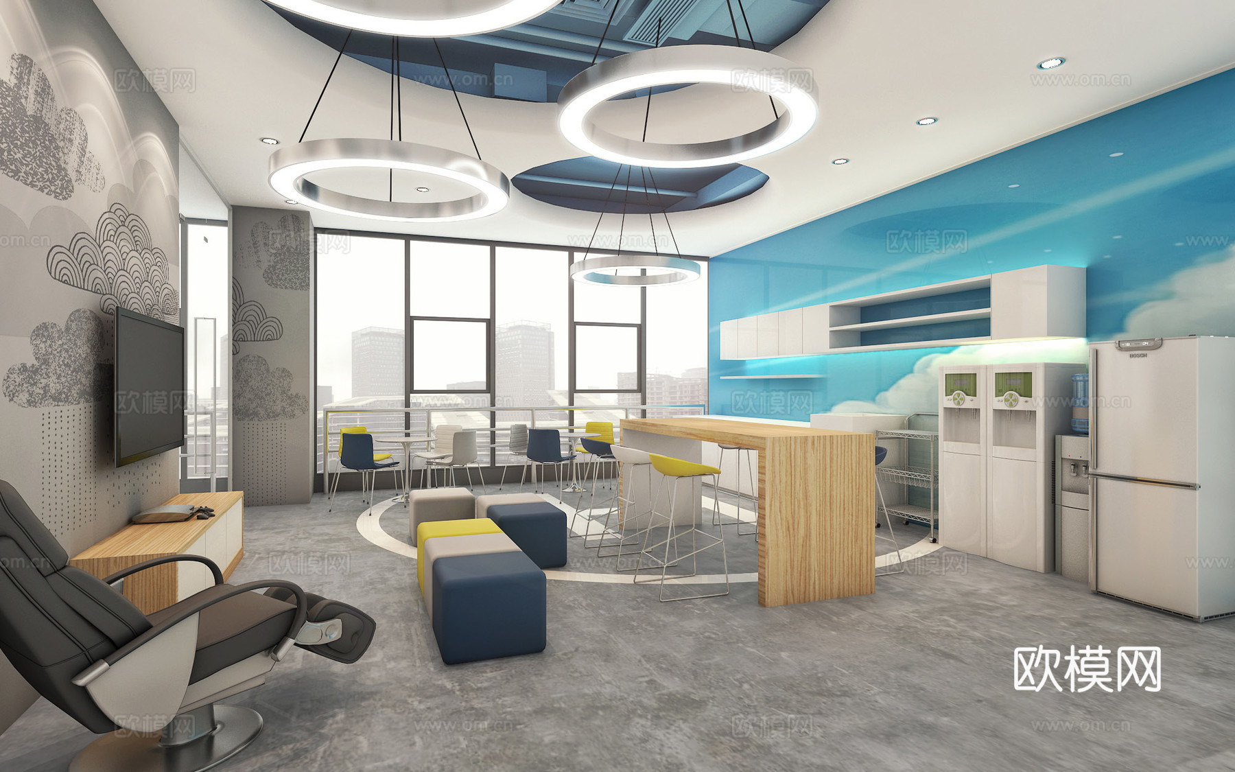 最新全套办公楼施工图合集cad施工图