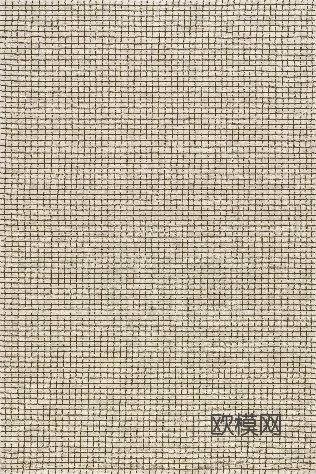 梅尔罗斯格子地毯 格子地毯 现代简约 肌理地毯 绒布地毯