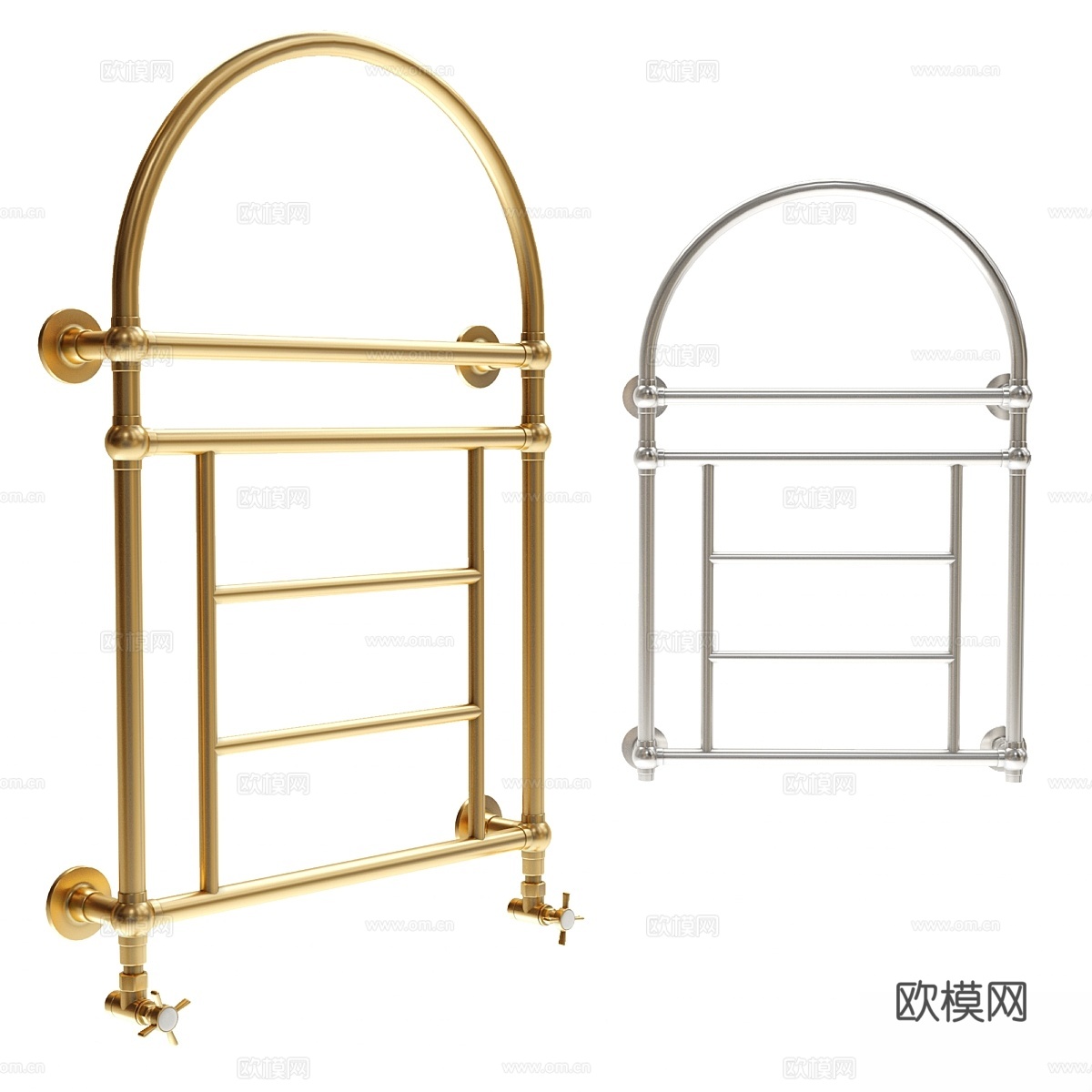 Cordivari Retro III 加热毛巾架3d模型下载