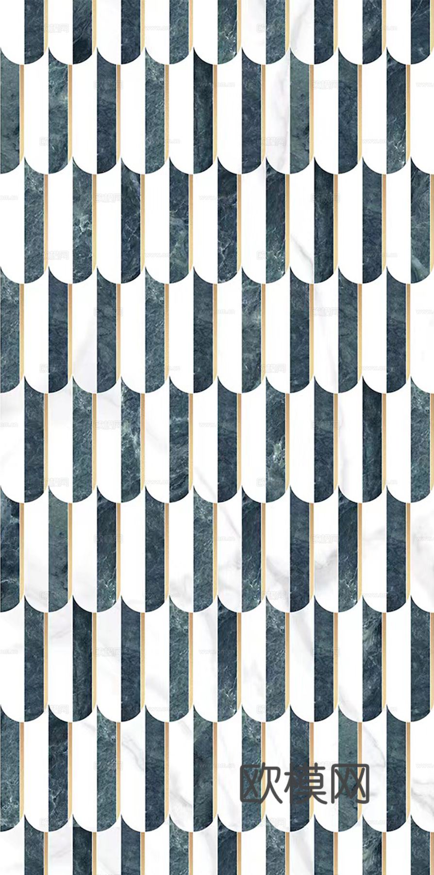 现代无缝法式抽象拼花砖 艺术砖 羽毛砖