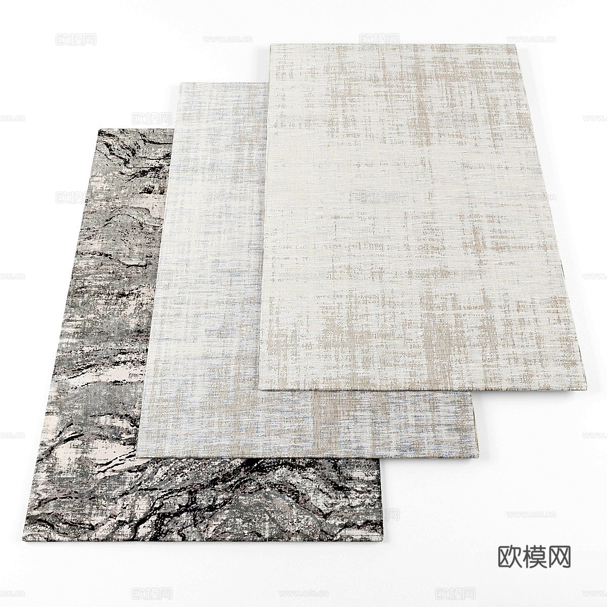 新古典地毯3d模型