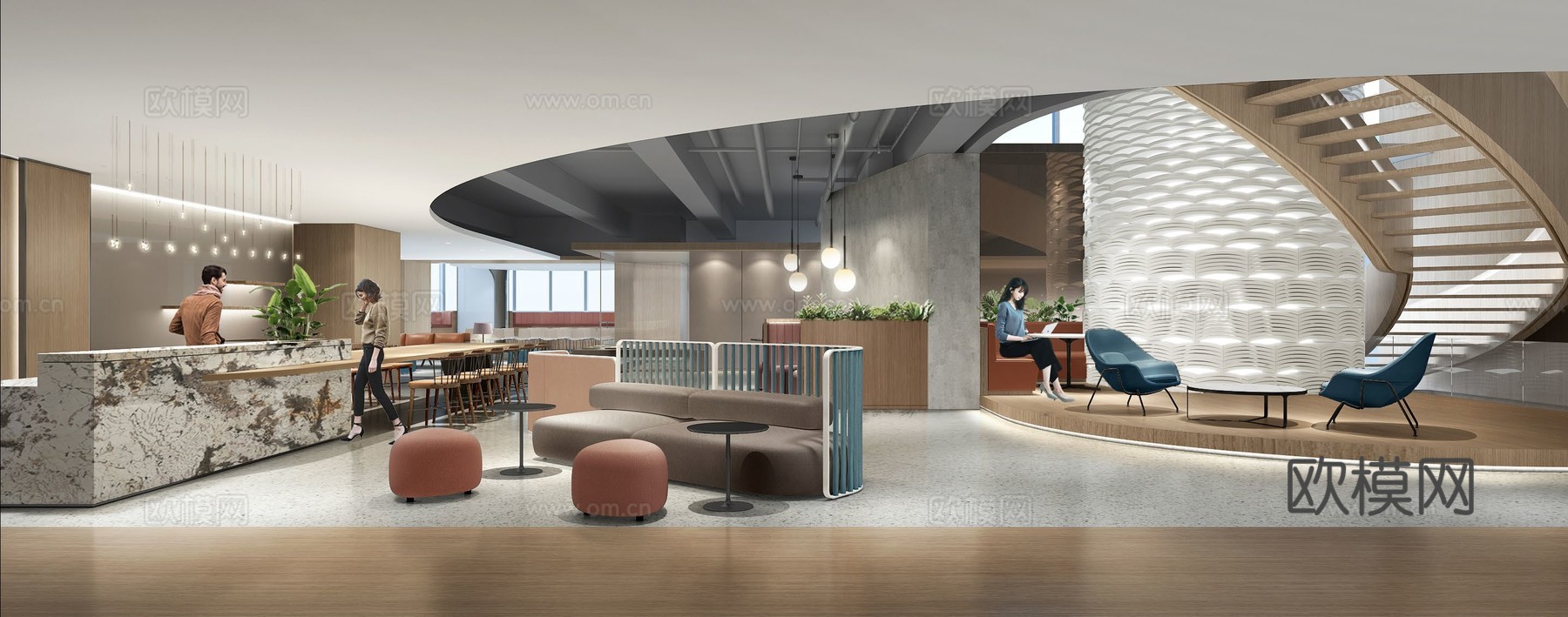 最新完整版办公楼施工图合集cad施工图