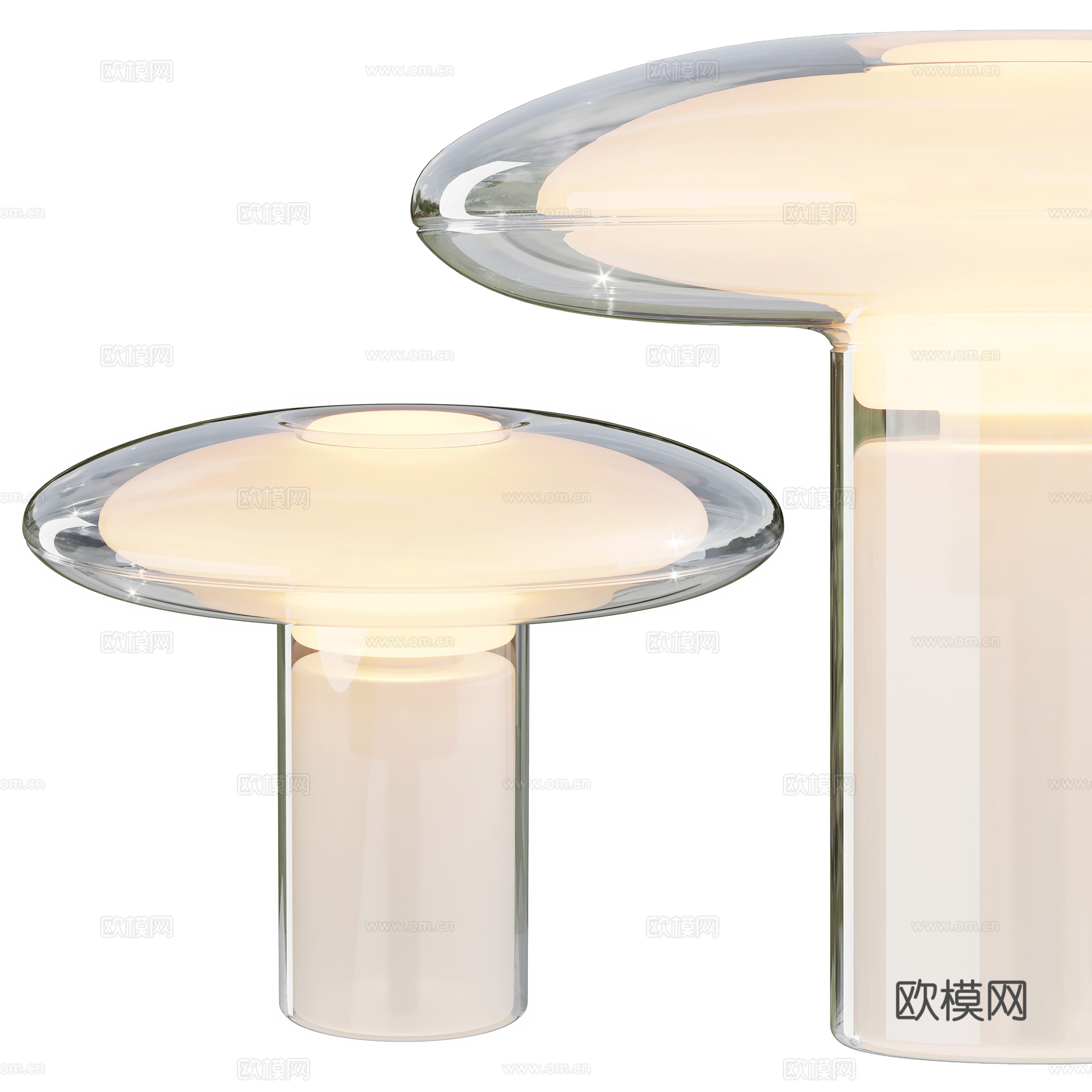 现代台灯3d模型下载（渲染图1）