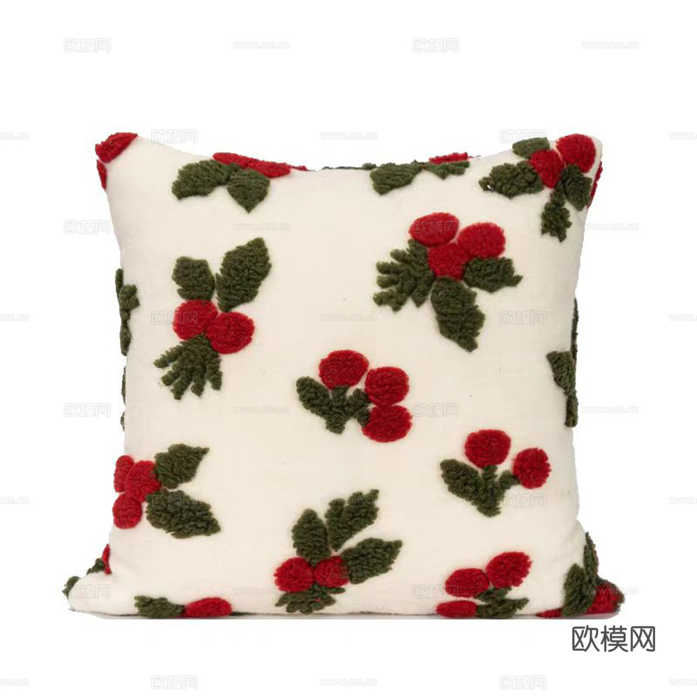 现代抱枕 枕头 印花抱枕  毛绒抱枕