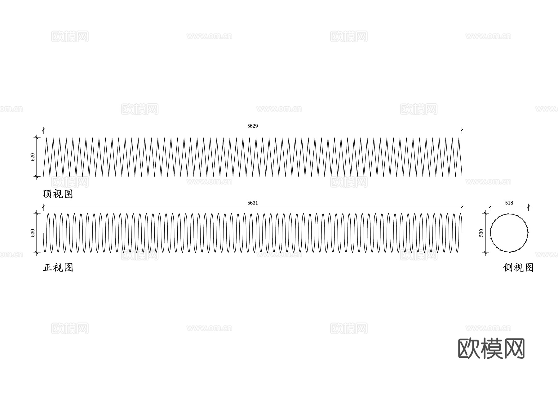 刀片刺网 刺绳网 防护刺网 安全刺网 围栏刺网 高安全性网cad施工图