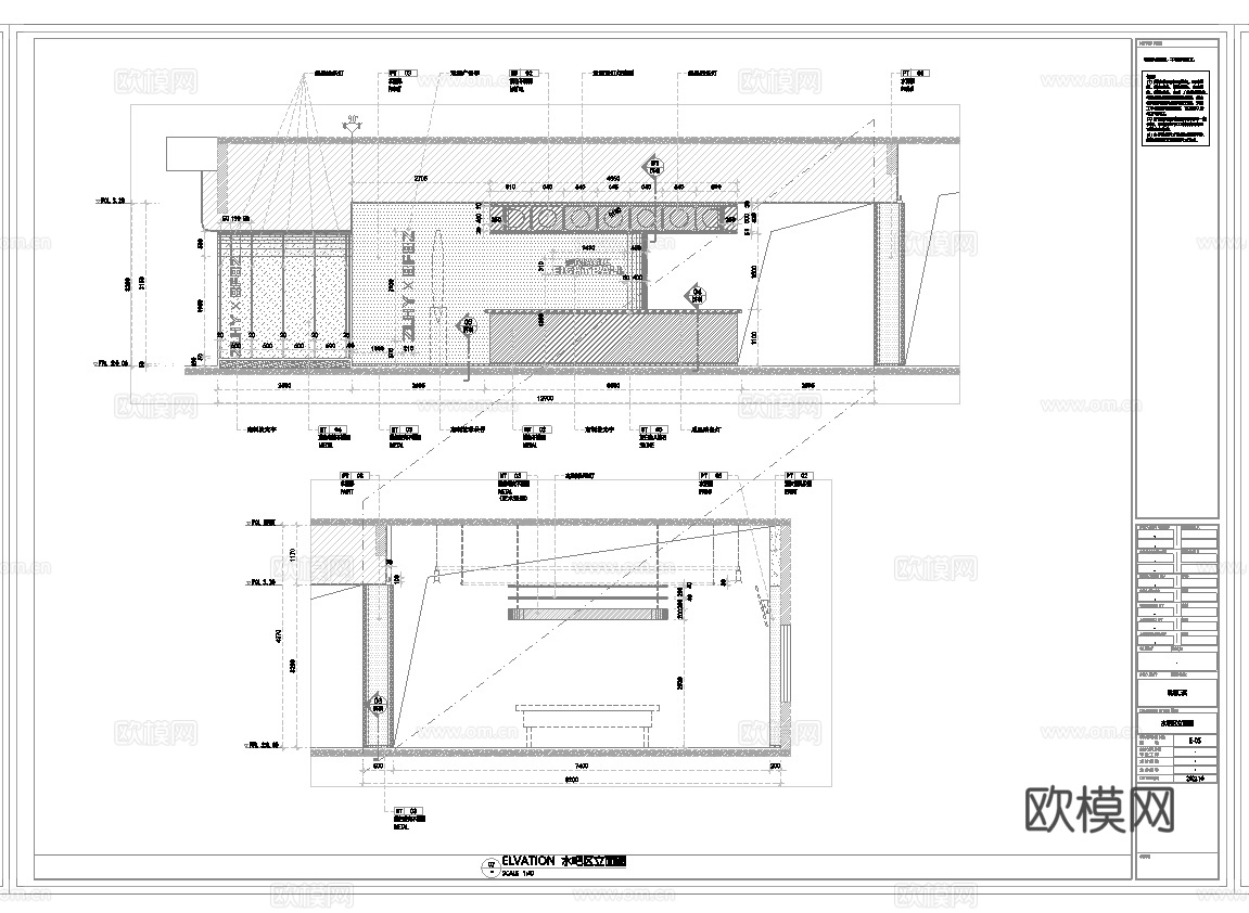 最新全套 棋牌室 施工图合集cad施工图
