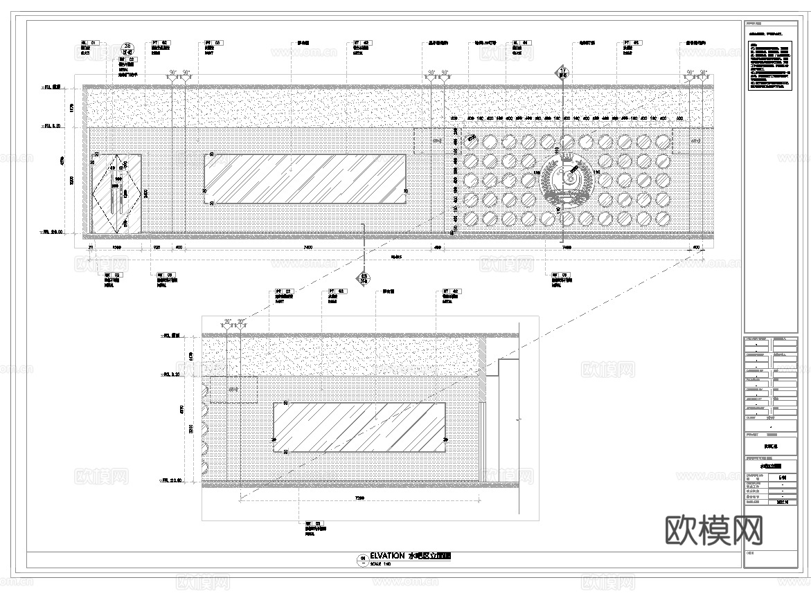 最新全套 棋牌室 施工图合集cad施工图