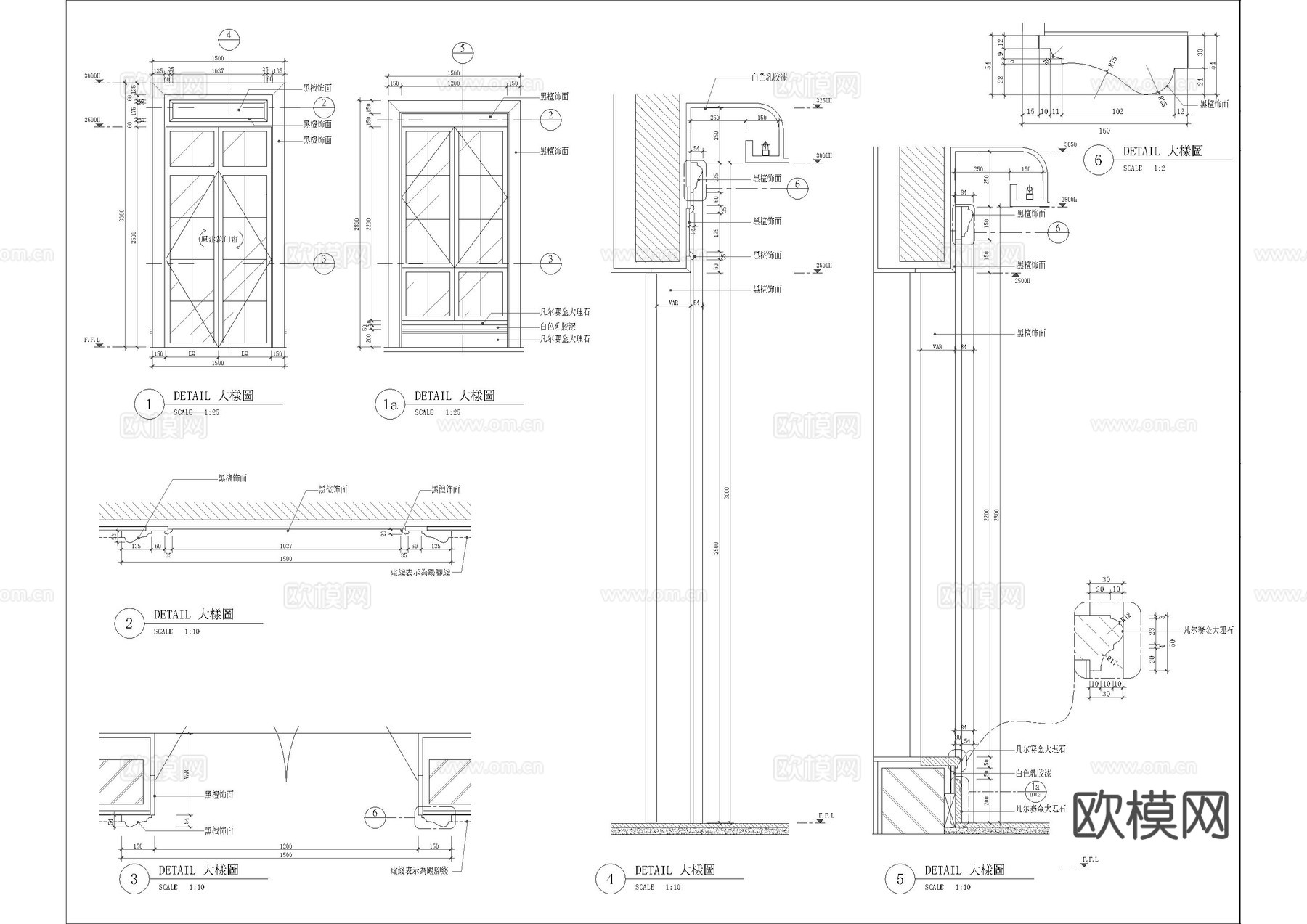最新全套 棋牌室 施工图合集cad施工图