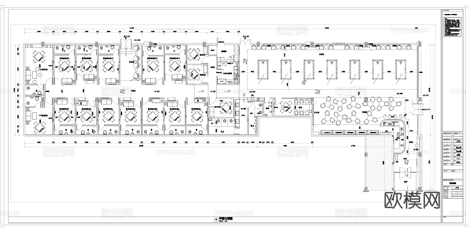 最新全套 棋牌室 施工图合集cad施工图