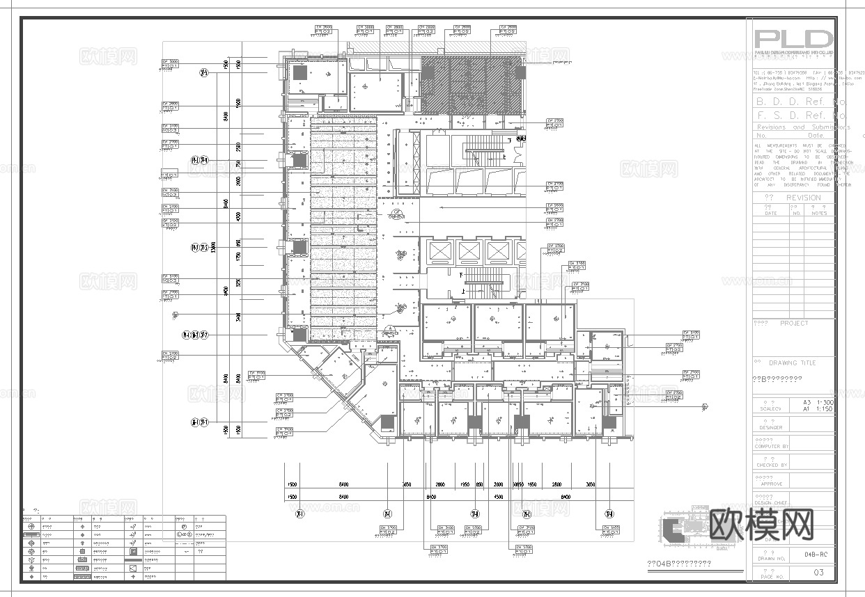 最新全套 棋牌室 施工图合集cad施工图
