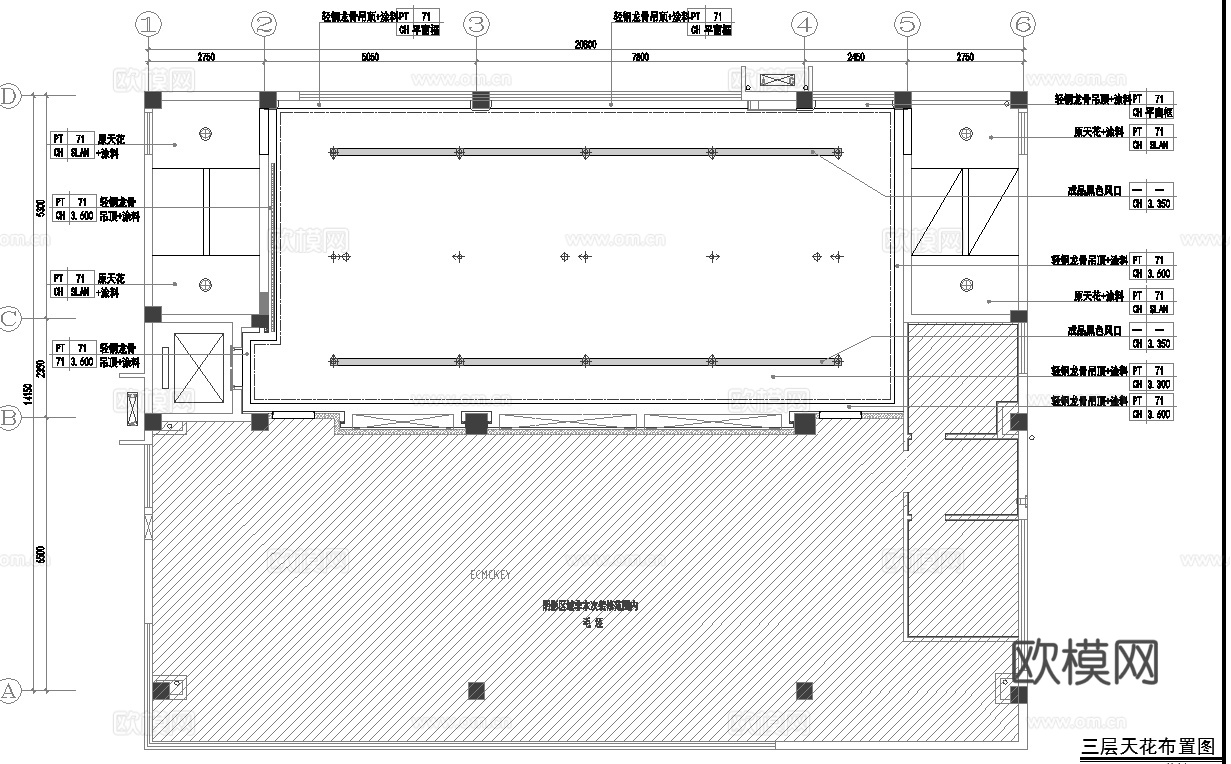 最新完整版办公楼施工图合集cad施工图