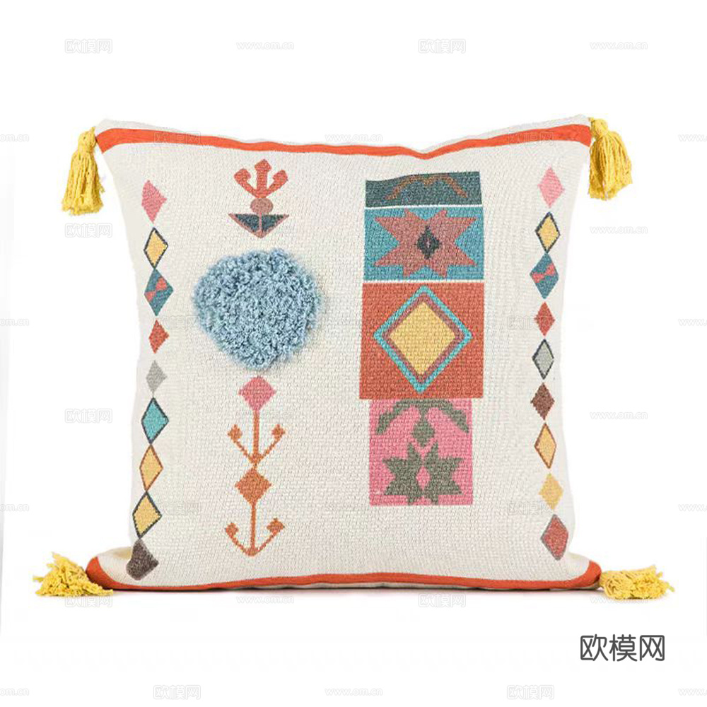 现代抱枕 枕头 印花抱枕  毛绒抱枕